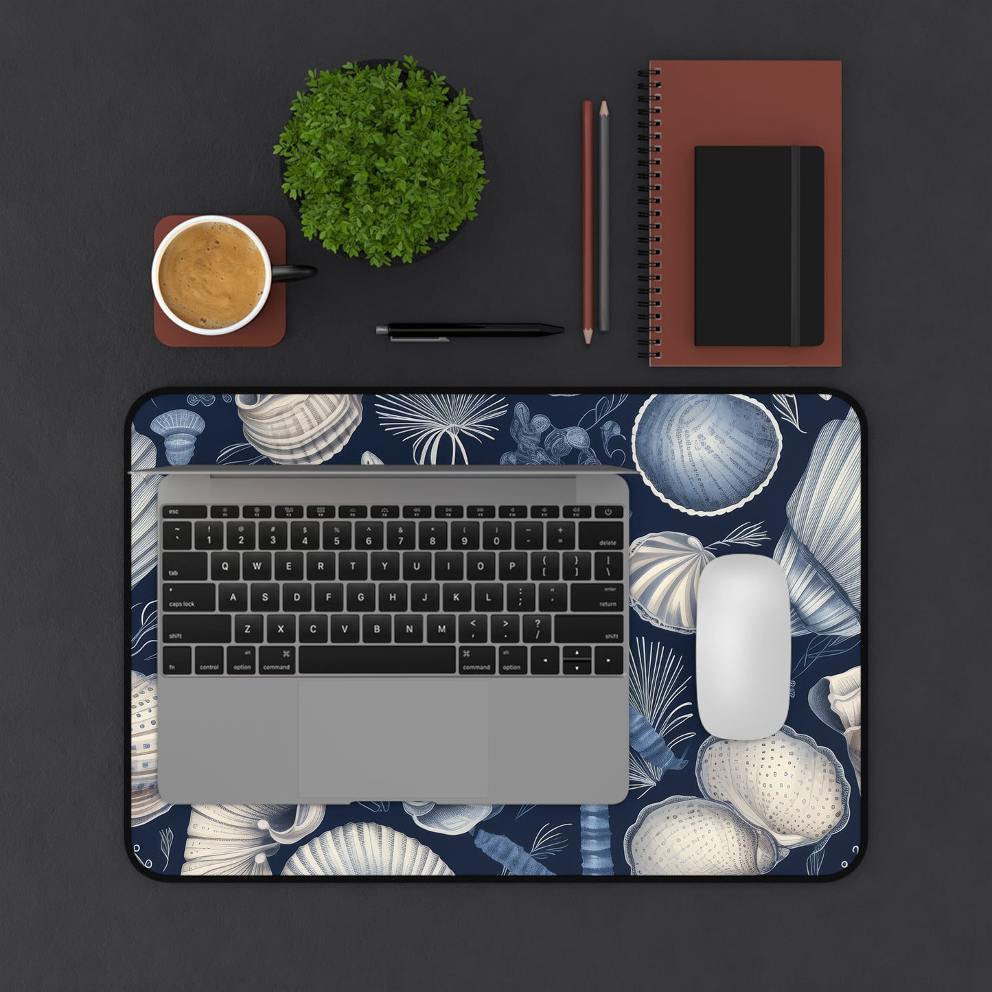 Sea Dive. Desk Mat - Stylish Office Organizer