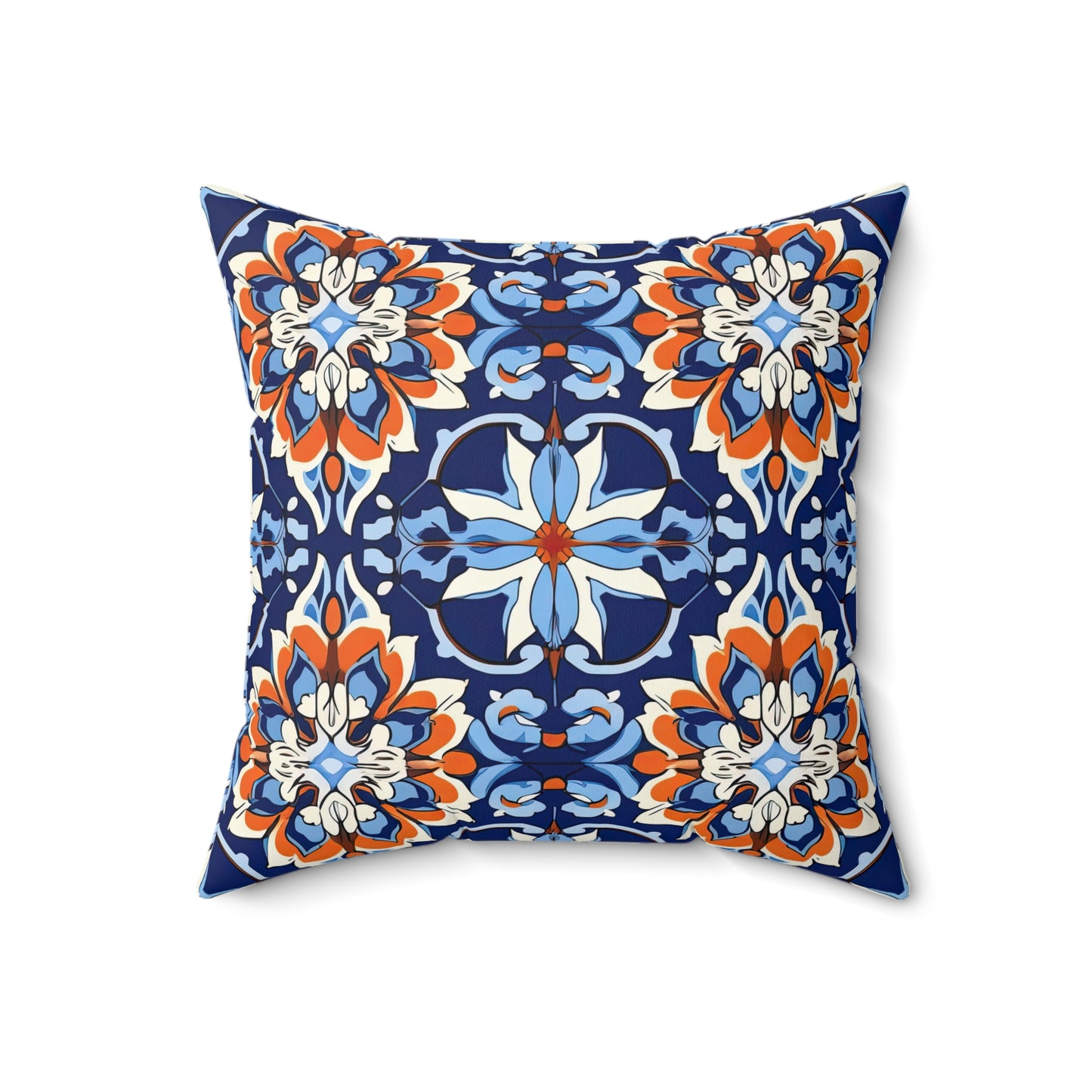 Souk Shadows Sonata . Spun Polyester Square Pillow