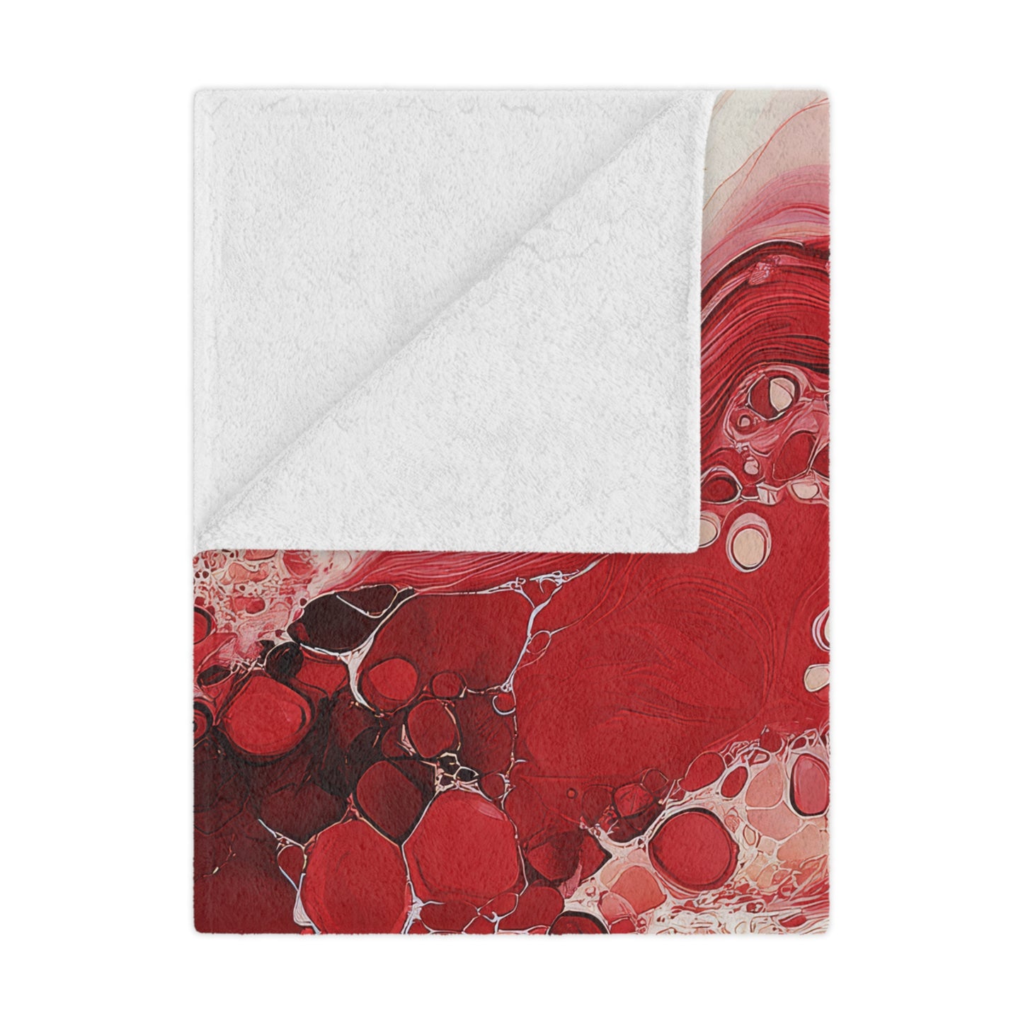 CherryAurora. Cozy Artistic Microfiber Blanket -