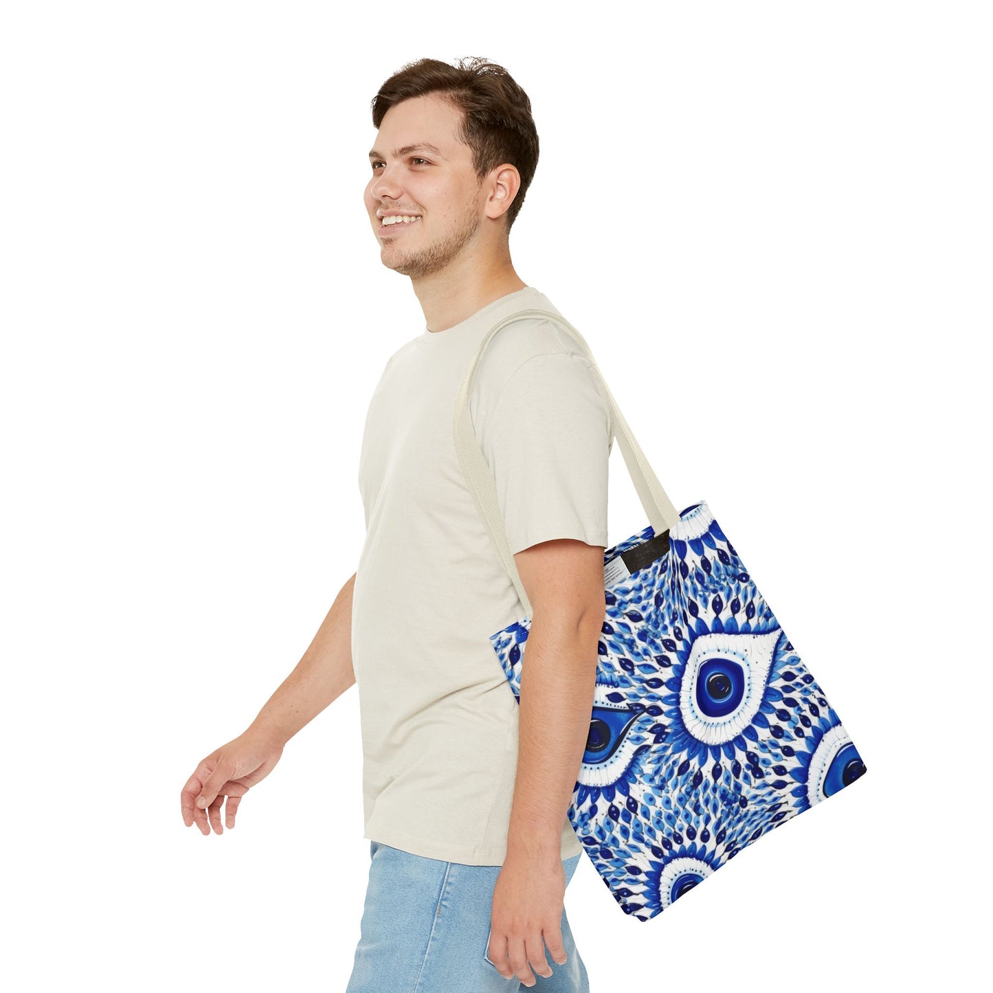 Enigmatic Gaze. Tote Bag for Everyday Use