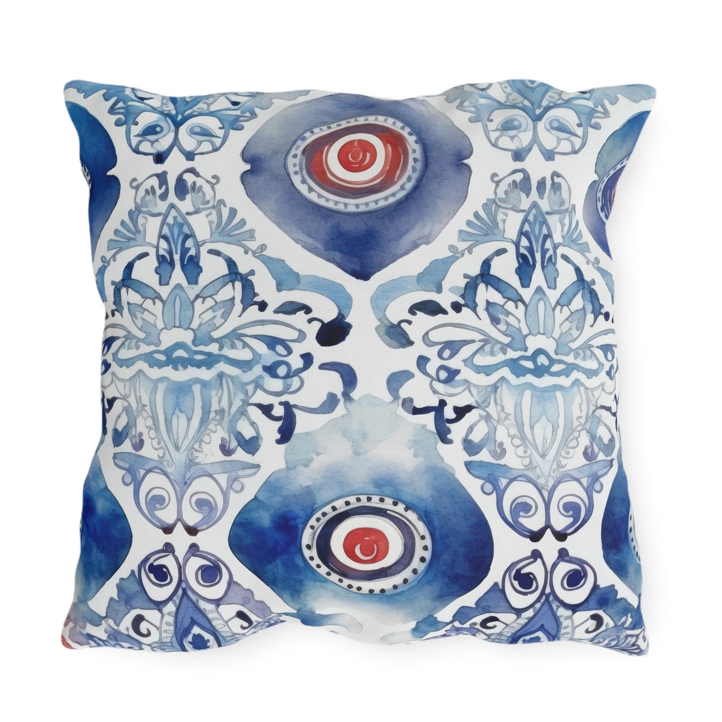 Hand Of Envy. Outdoor Pillows