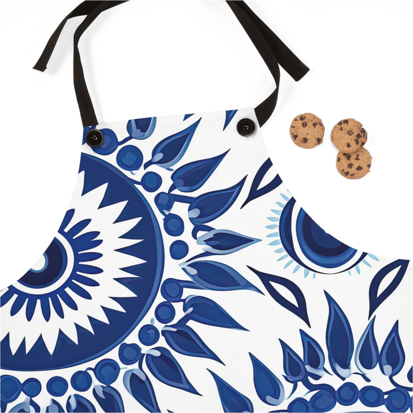 Cursed Charms. Evil Eye Apron. – Wear Ancient Symbolism with a Modern Twist.