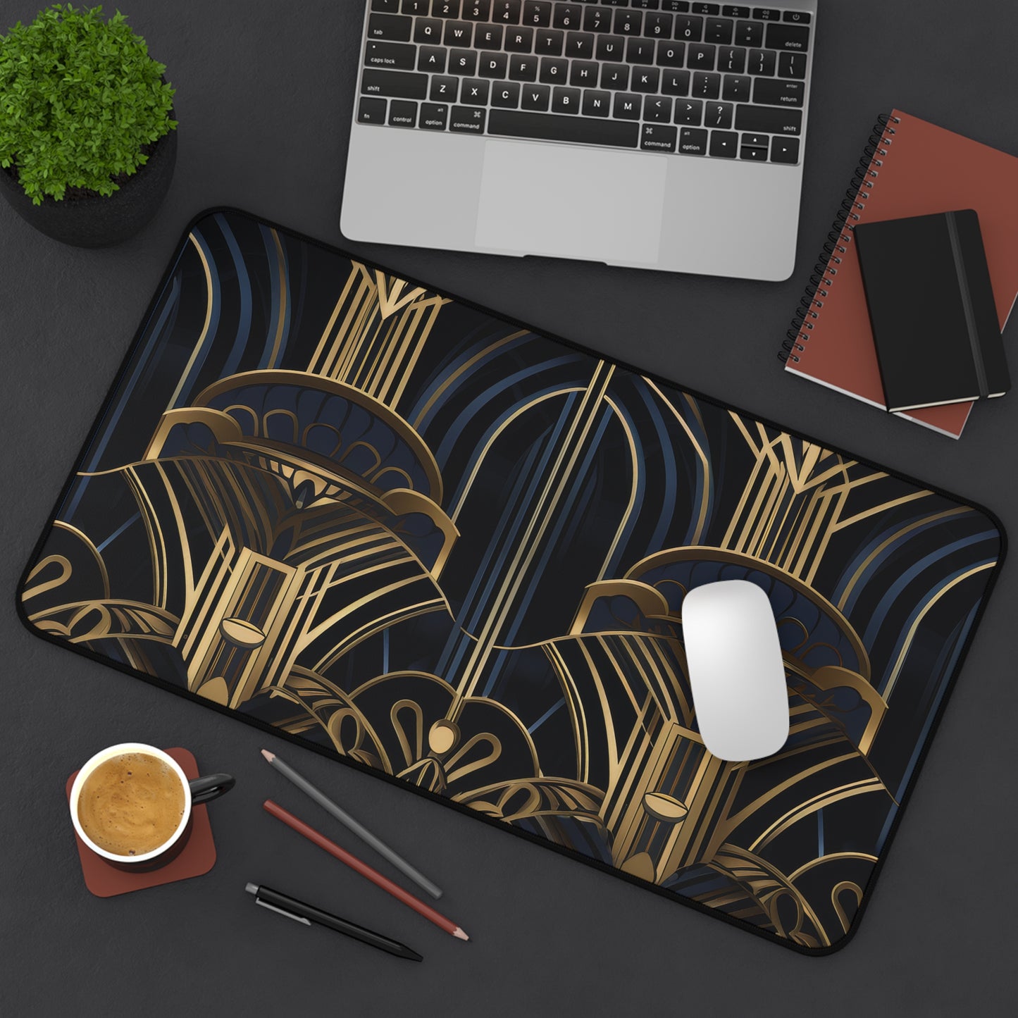 Deco Dance. Desk Mat - Stylish Office Organizer
