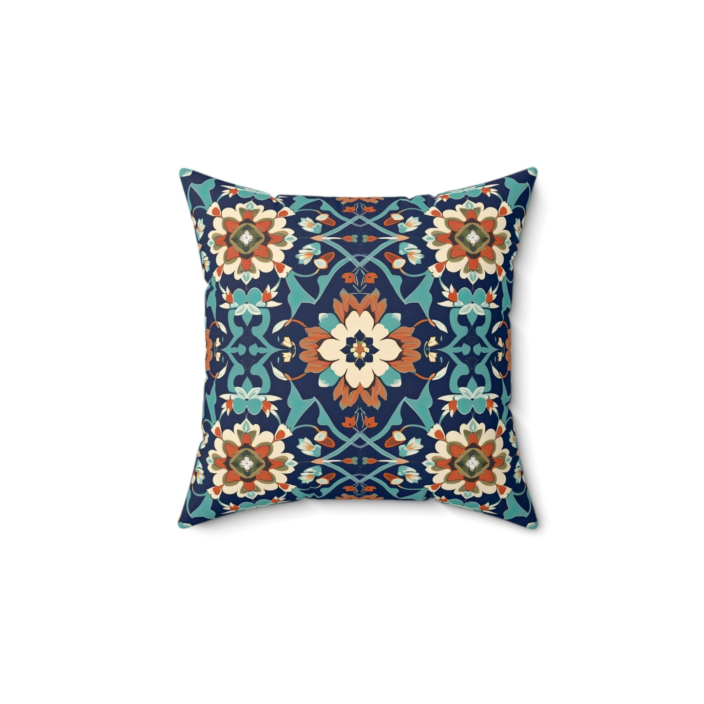 Fabled Fez Fantasy. Spun Polyester Square Pillow