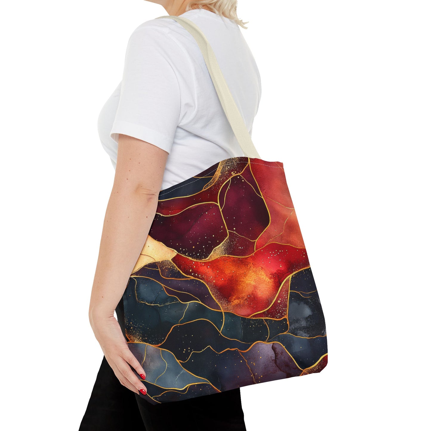 Velvet Cherry. Tote Bag for Everyday Use