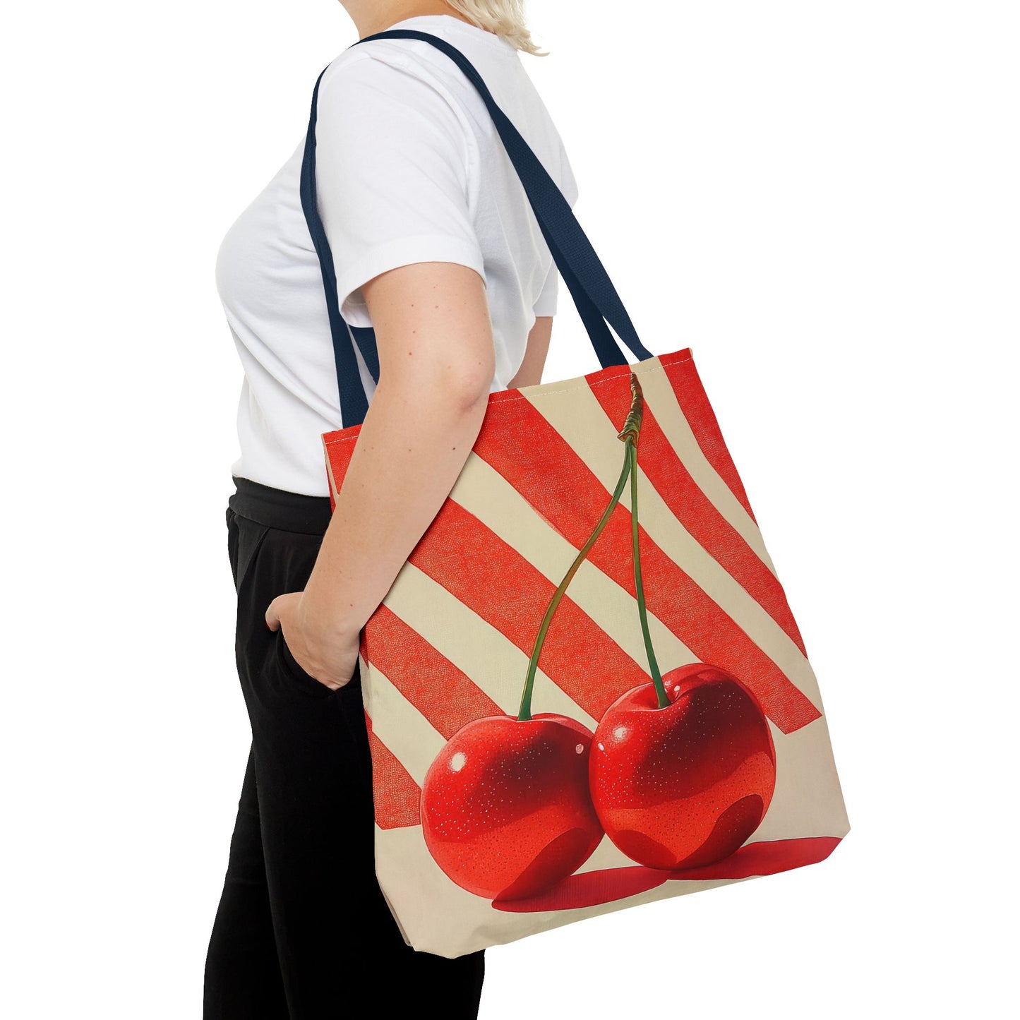 Cherry Noir. Tote Bag for Everyday Use