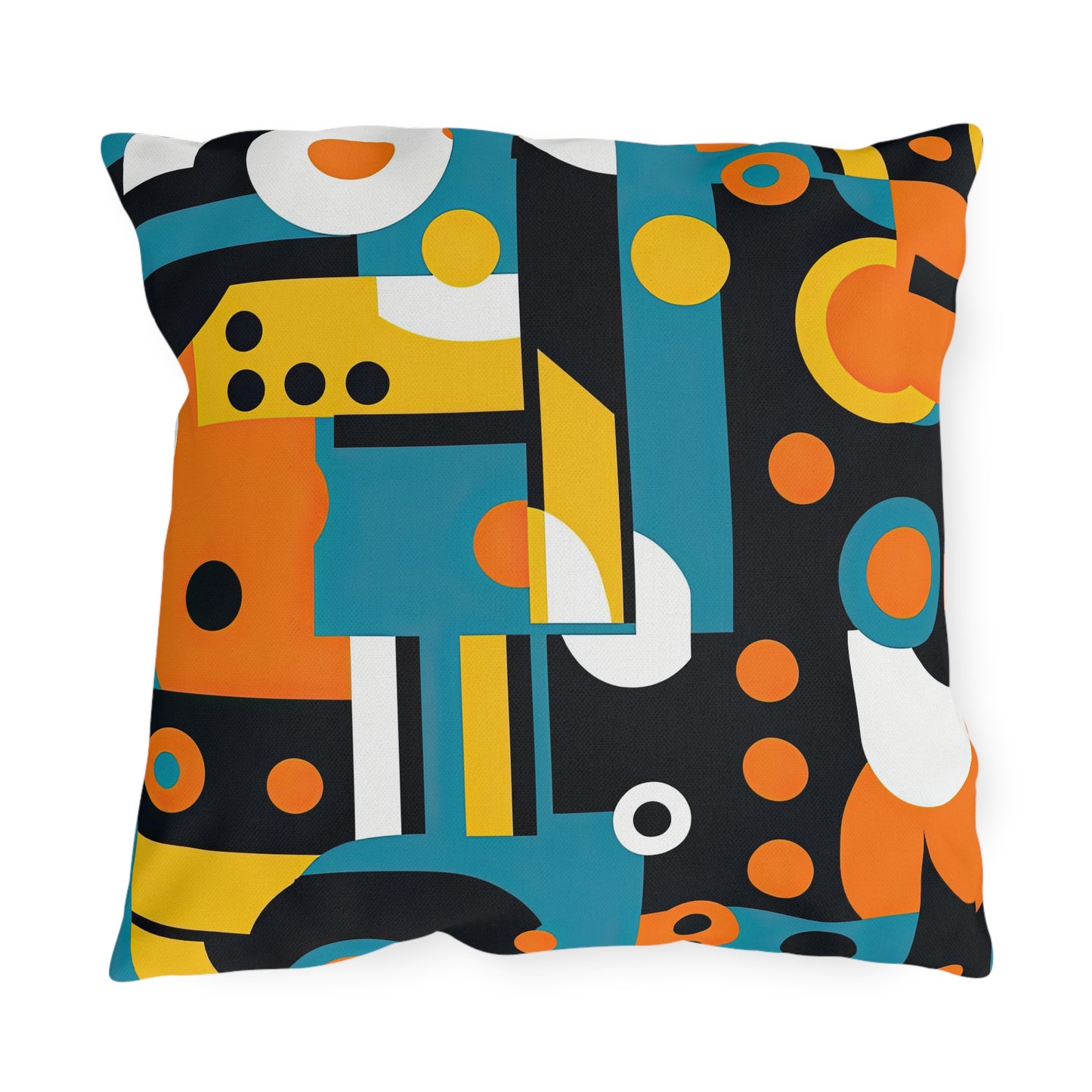 Analog Alchemy. Retro Pop Art Outdoor Pillows