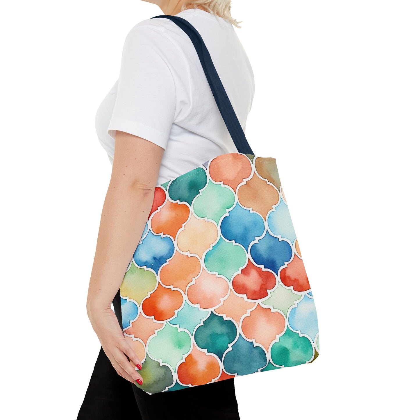 Labyrinth of Lanterns . Tote Bag for Everyday Use