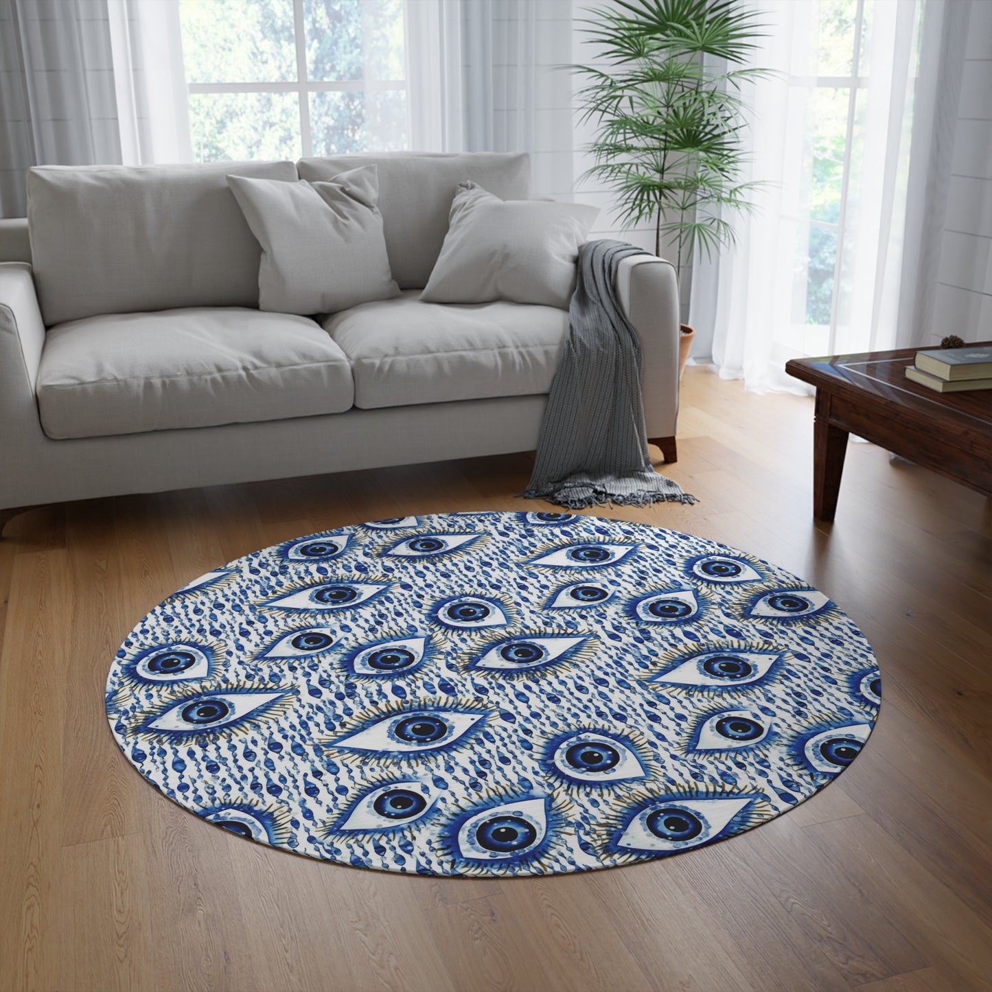 Mystic Glare. Round Rug