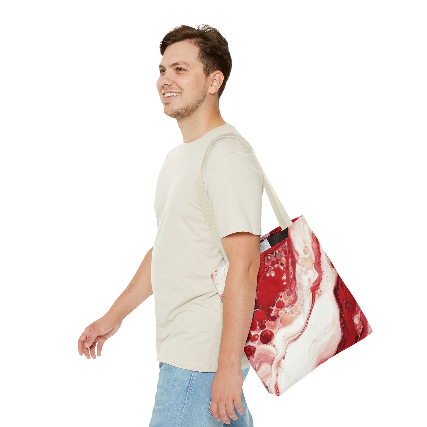 Cherry Aurora. Tote Bag for Everyday Use