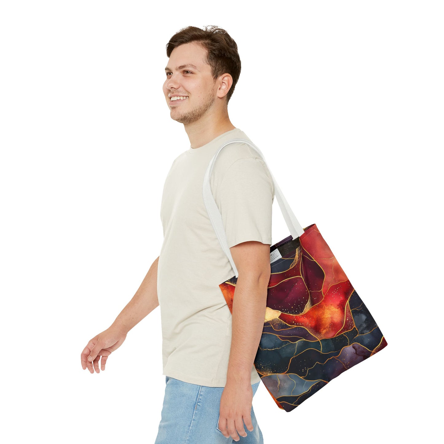 Velvet Cherry. Tote Bag for Everyday Use