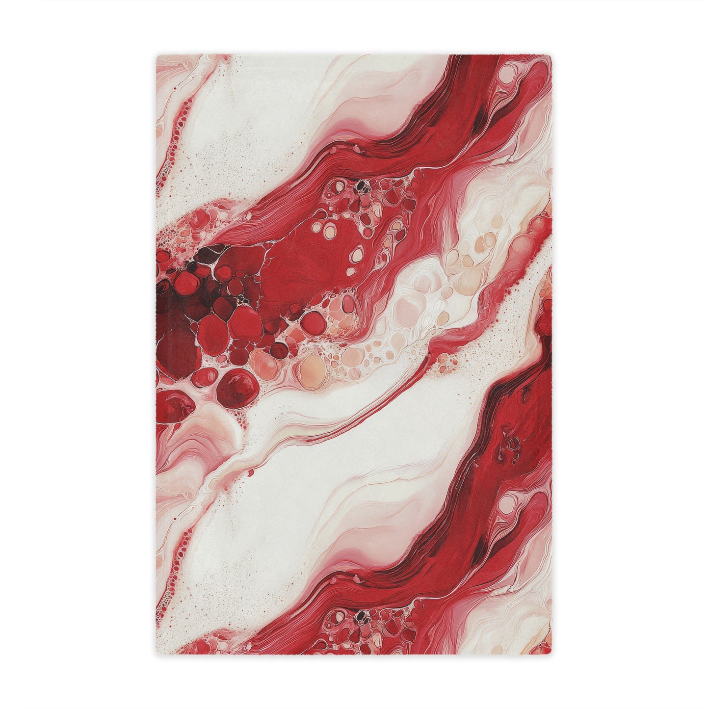 CherryAurora. Cozy Artistic Microfiber Blanket -