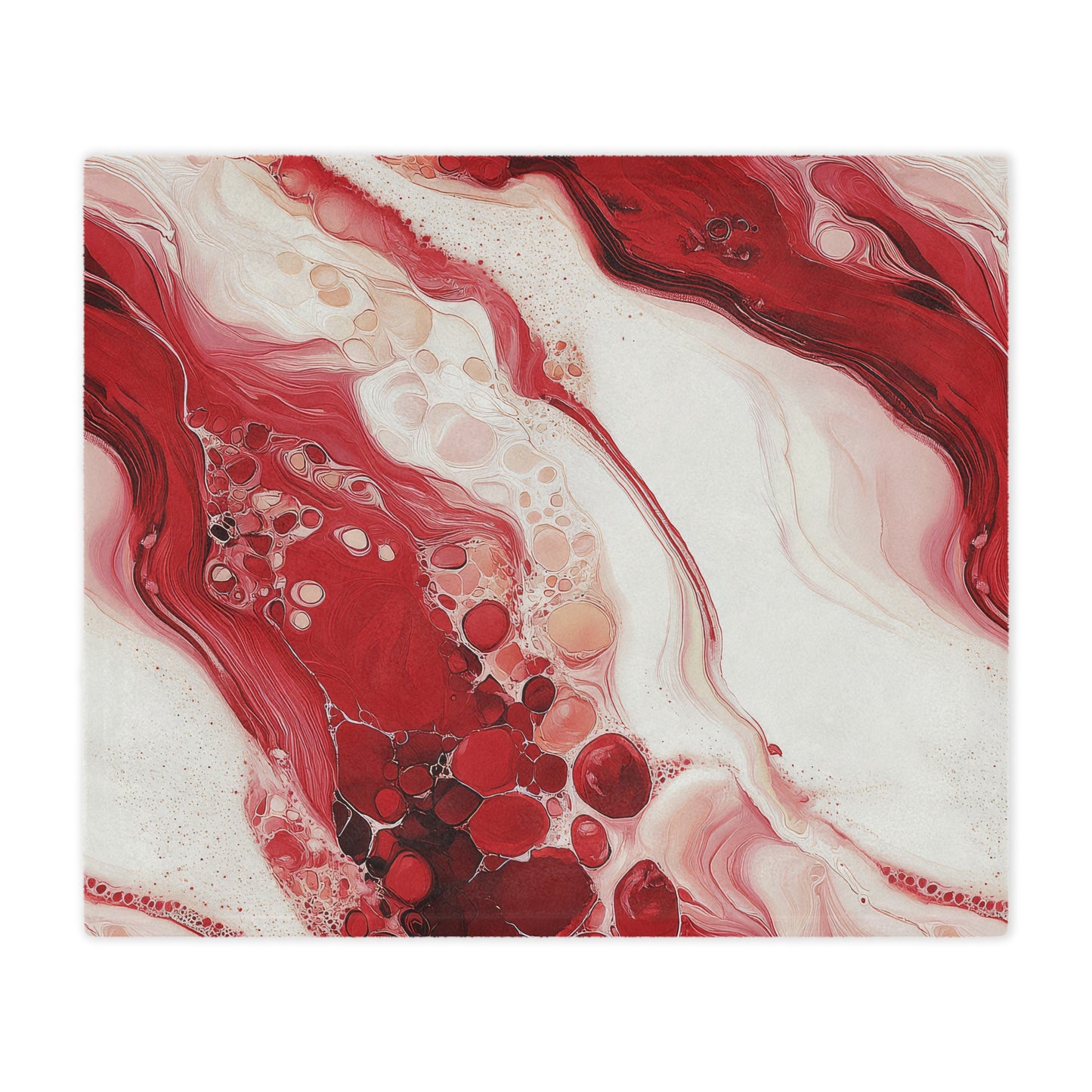 CherryAurora. Cozy Artistic Microfiber Blanket -