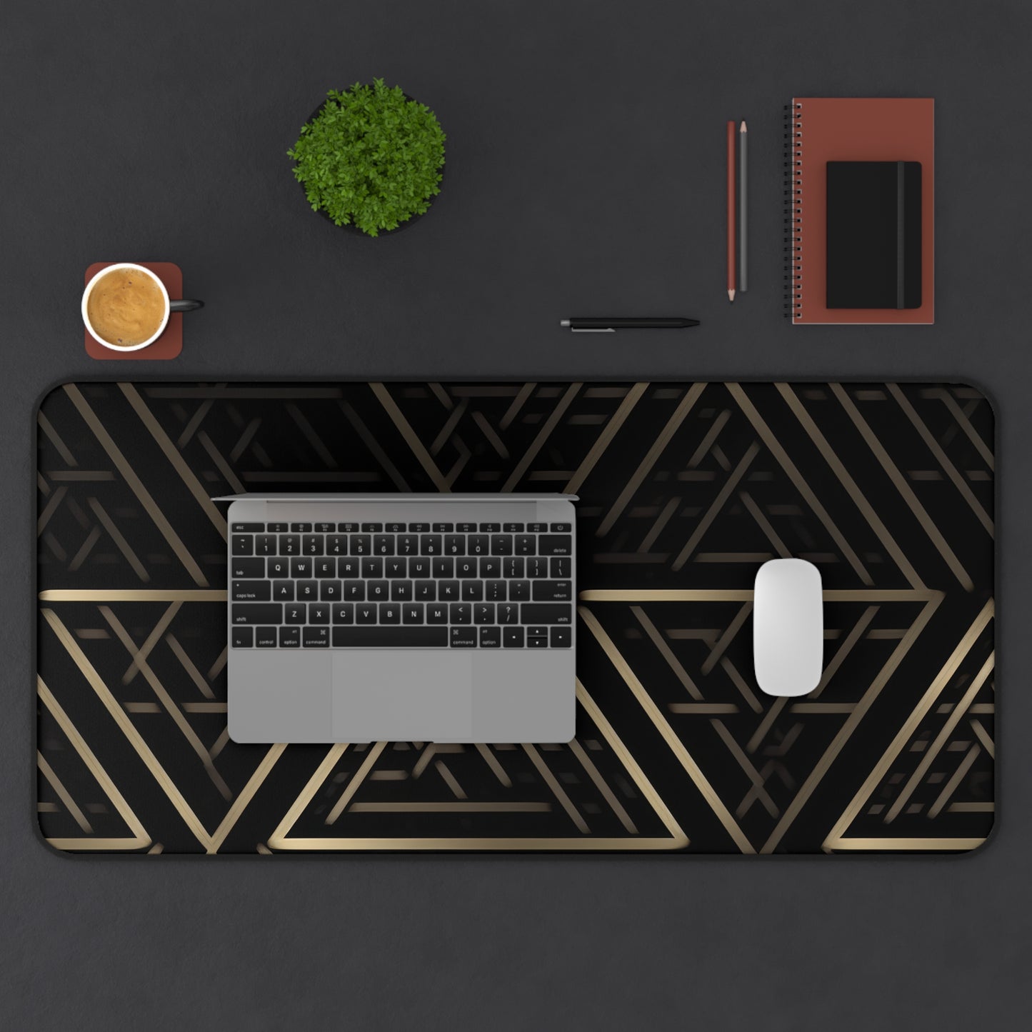 Valknut Forge. Desk Mat - Stylish Office Organizer