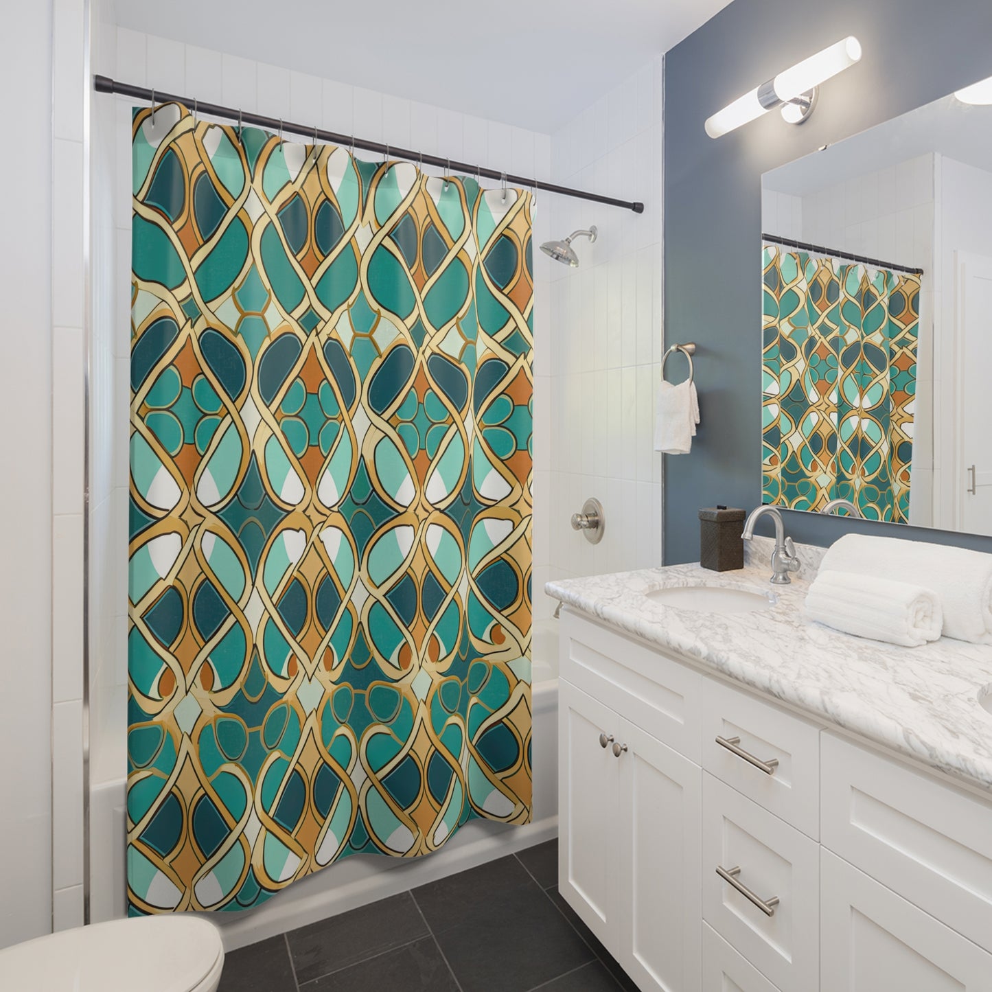 Berber Beauty Ballet Shower Curtains