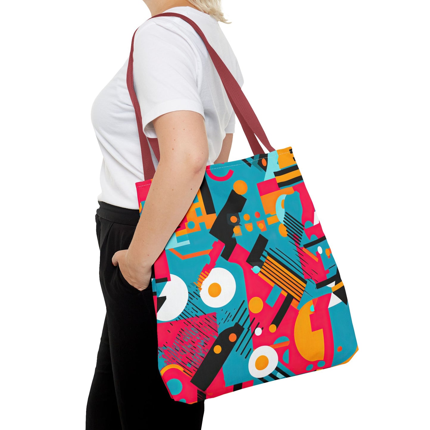 Technicolor Dreamscape . Tote Bag for Everyday Use
