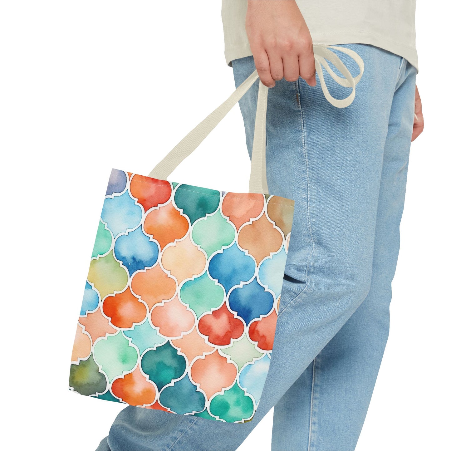 Labyrinth of Lanterns . Tote Bag for Everyday Use