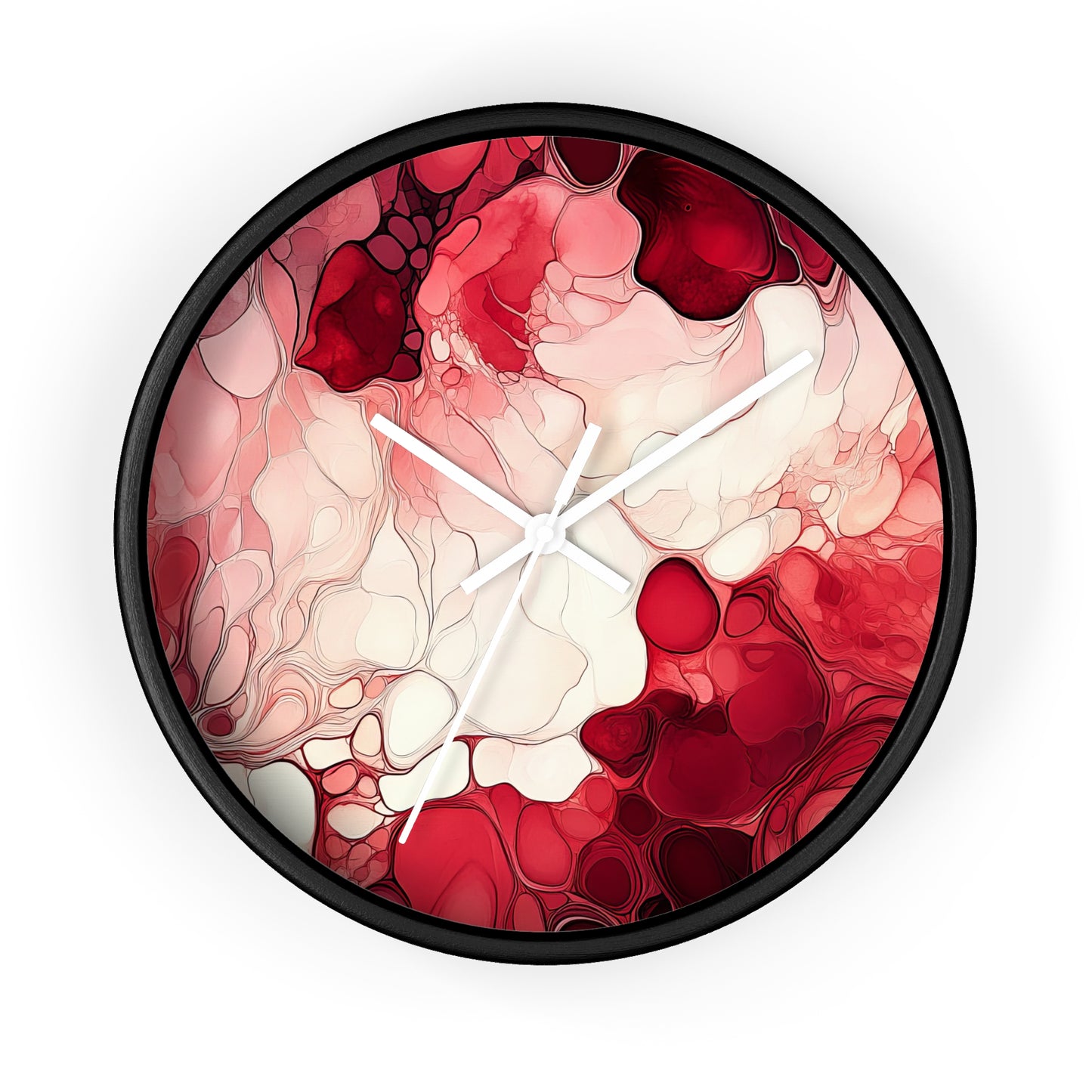 Cherry Storm. Wall Clock - Artistic Home Decor