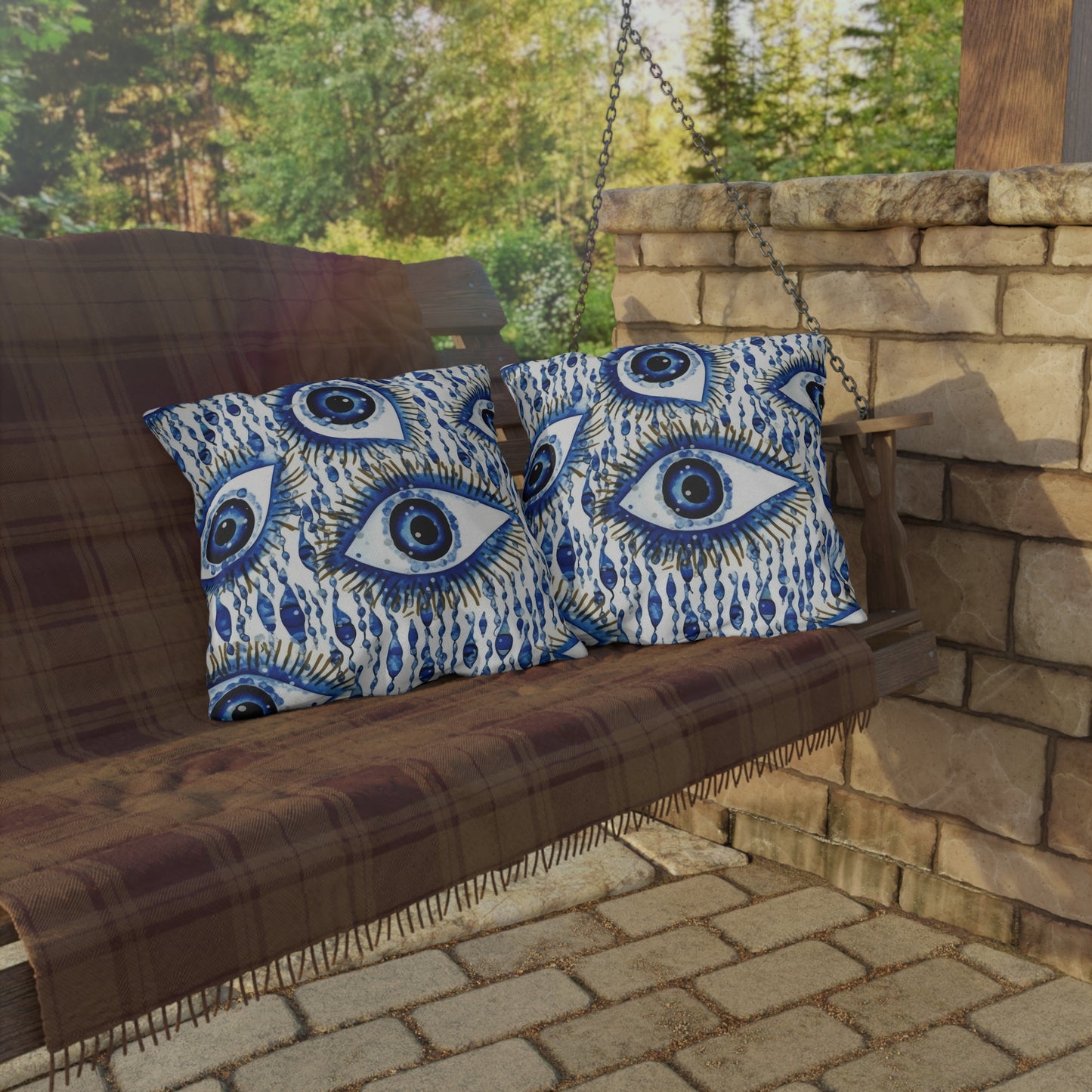 Mystic Glare. Outdoor Pillows