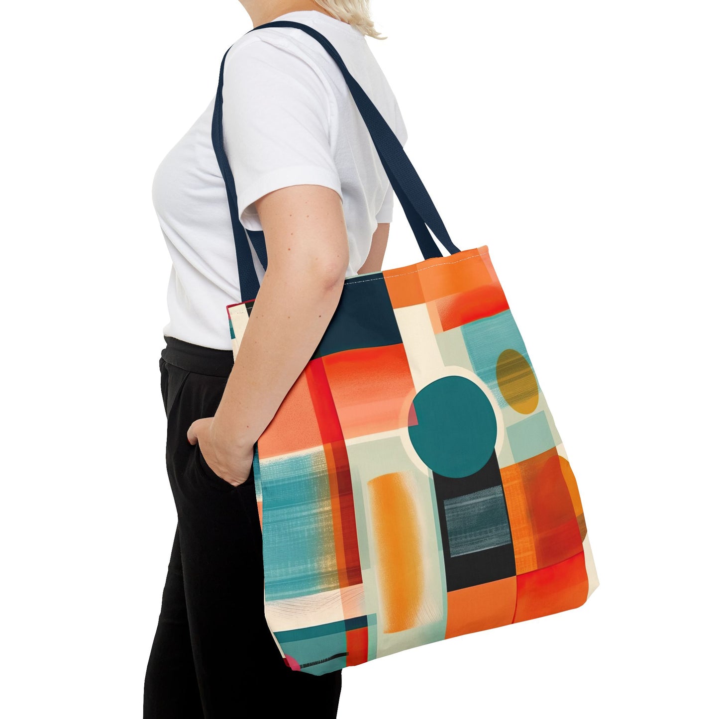 Dimensional Melody. Tote Bag for Everyday Use