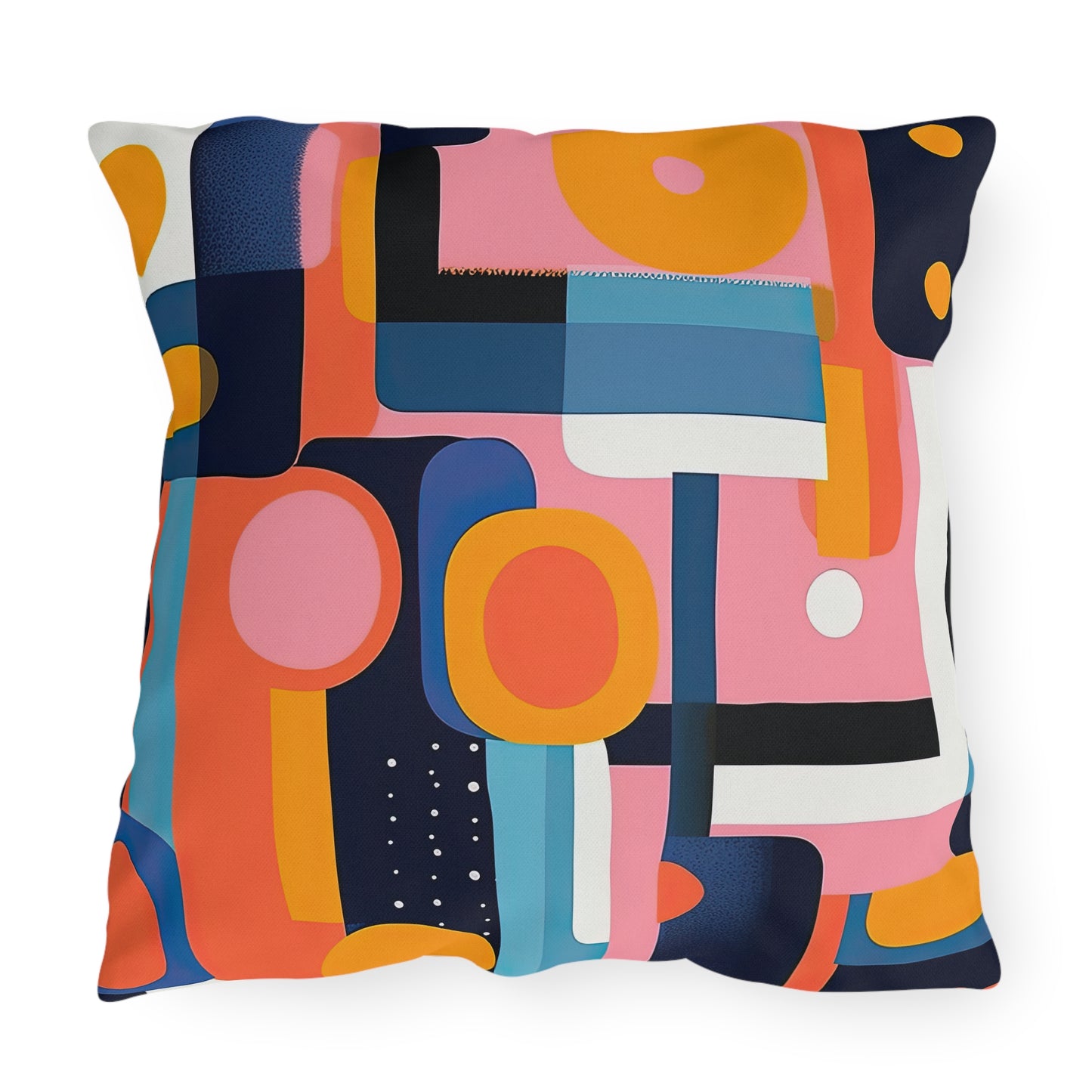 Etheric Elegance. Nostalgia Meets Future Outdoor Pillows