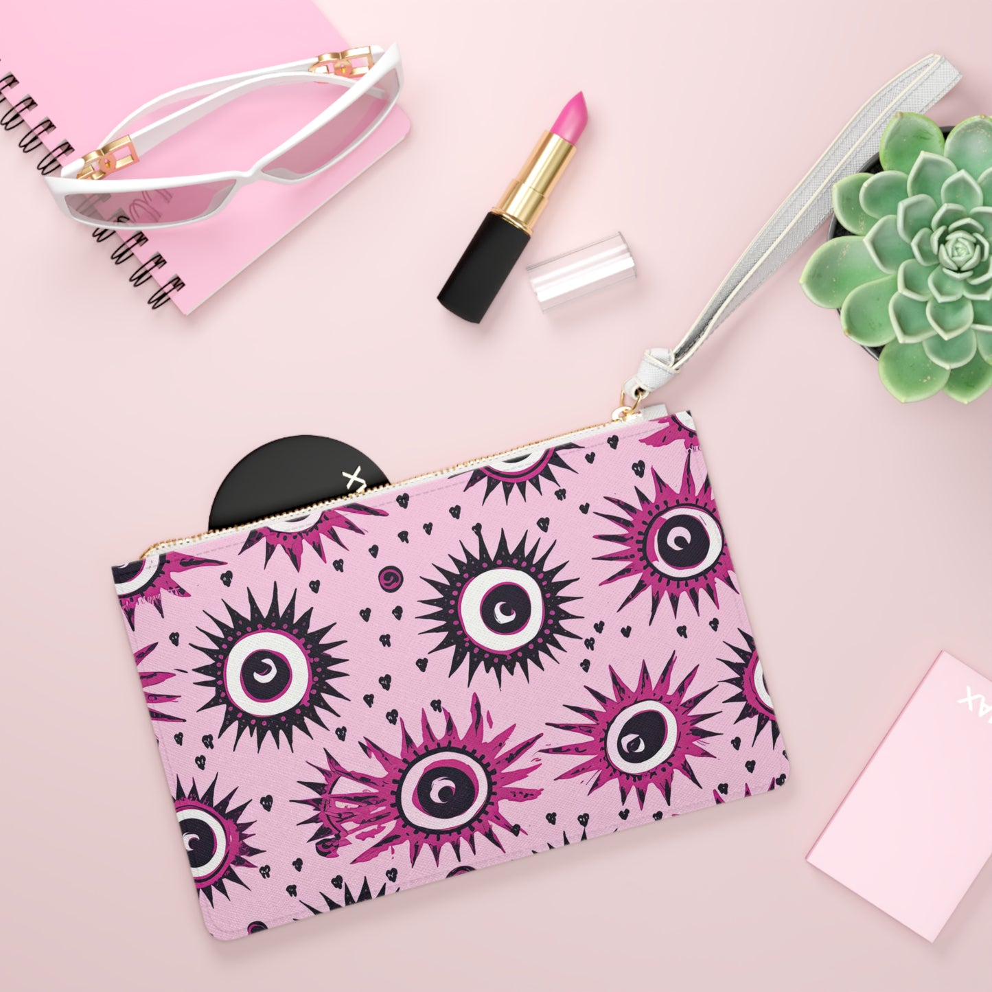 Evil Pink Eye- Stylish Accessory for Every Occasion