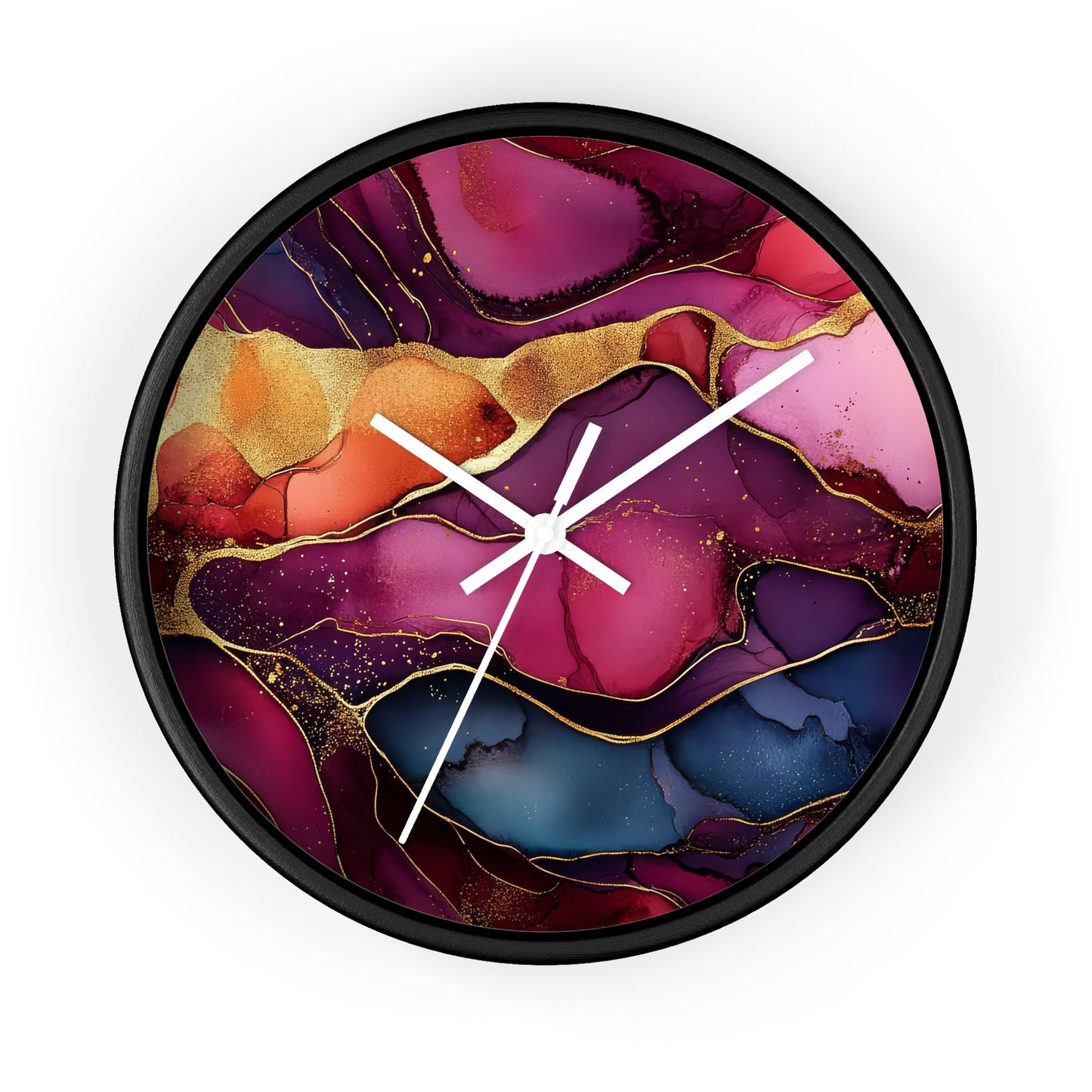 Cherry Royal. Wall Clock - Artistic Home Decor