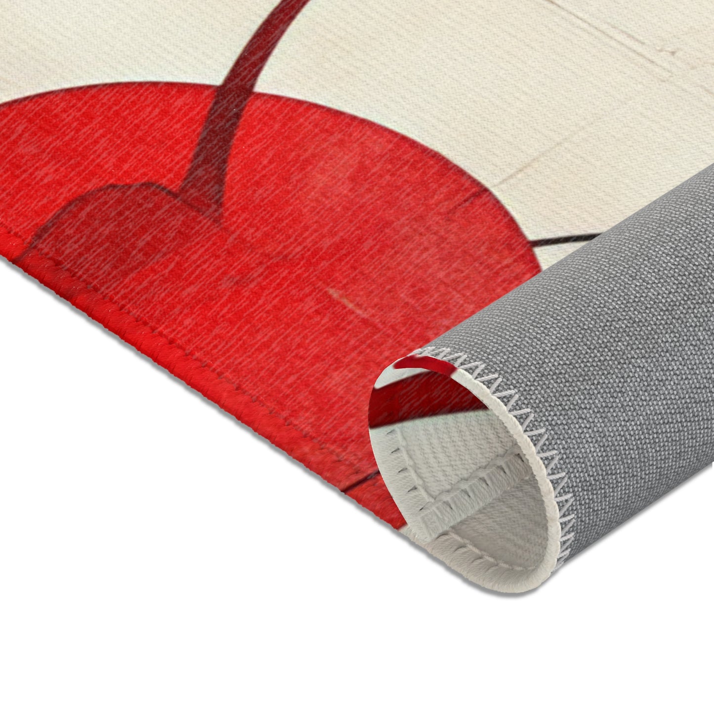 Vintage Cherry. Area Rug - Stylish Home Décor for Living Room & Bedroom