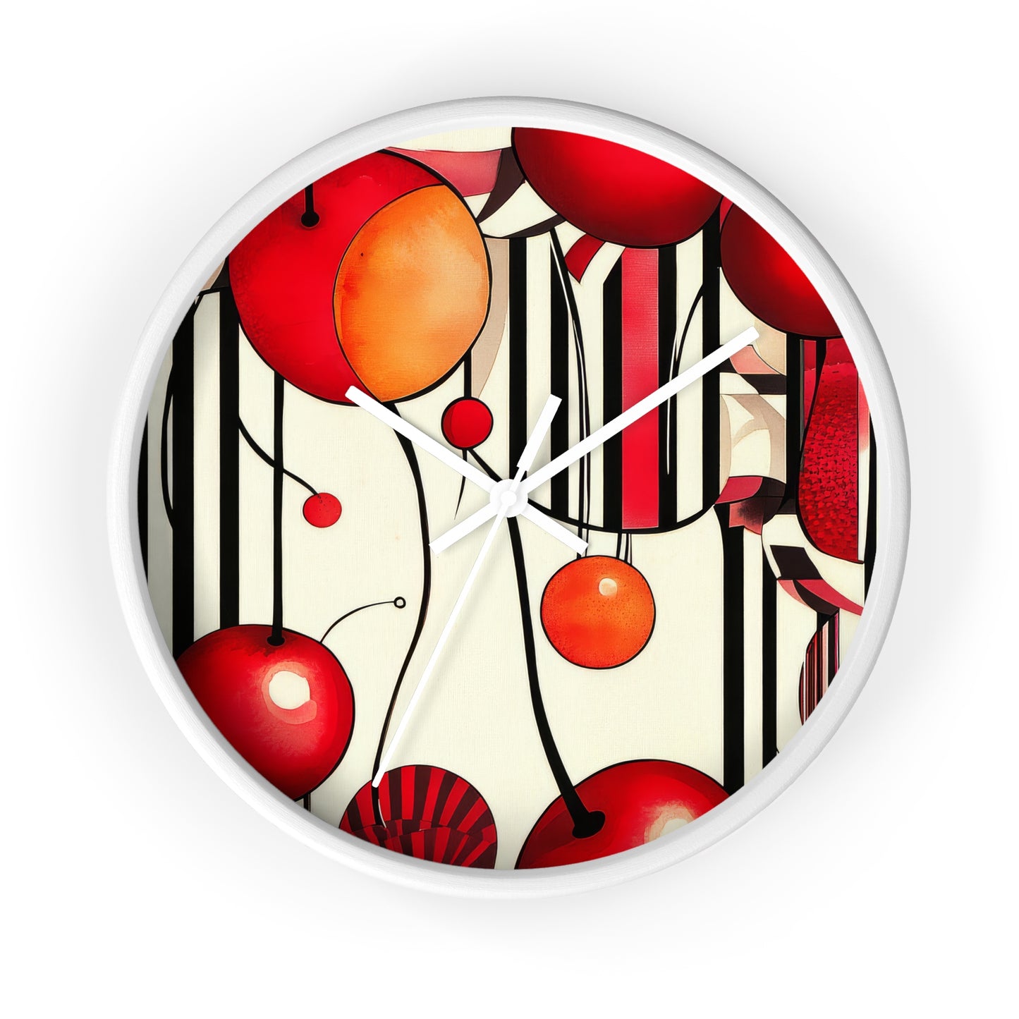 CherryBalm. Wall Clock - Artistic Home Decor
