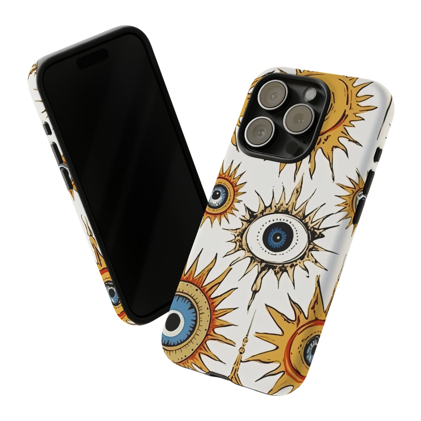 Ethereal Eyeful. Evil eye Inspired phone case. – Artistic Expression Meets ProtectionTough Case