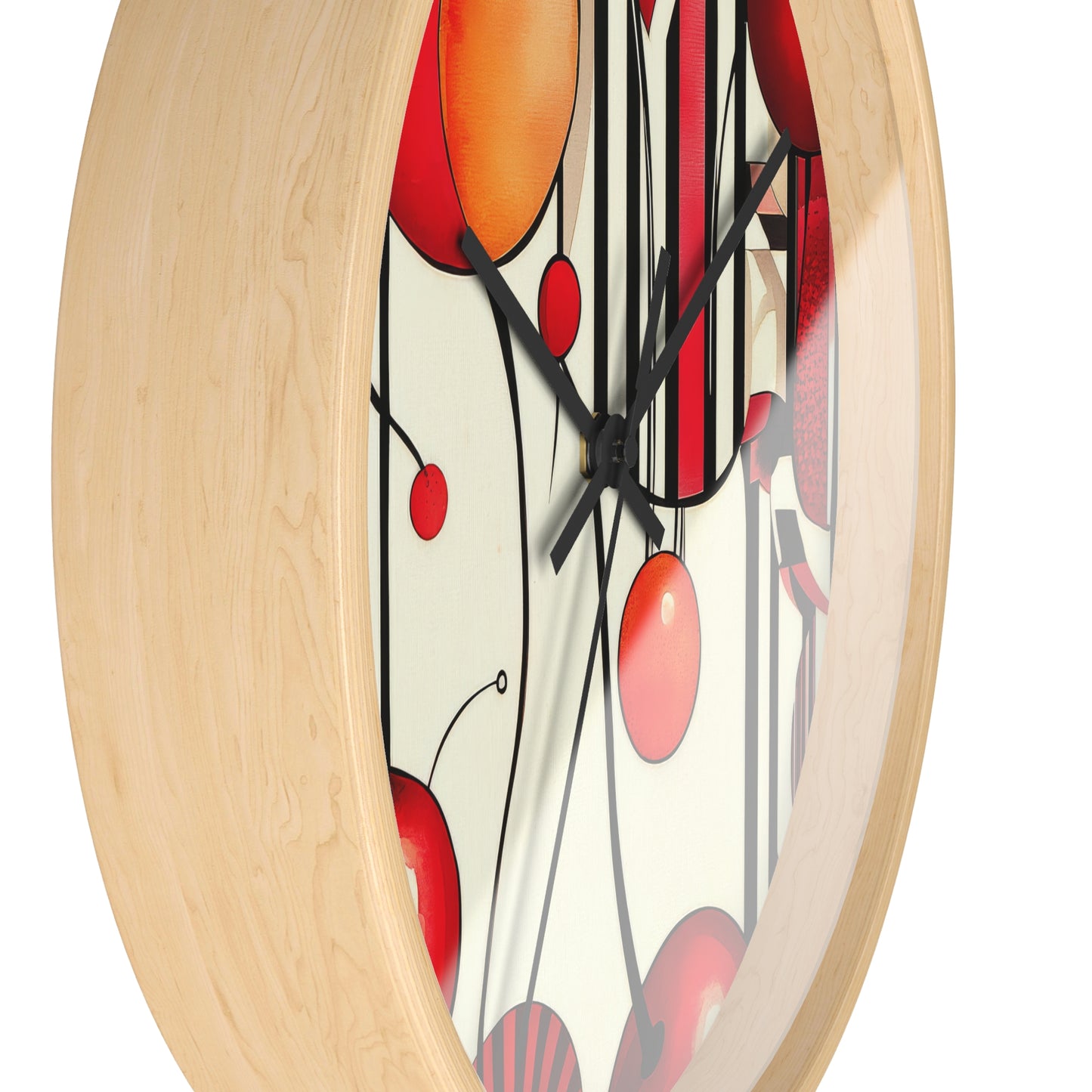 CherryBalm. Wall Clock - Artistic Home Decor