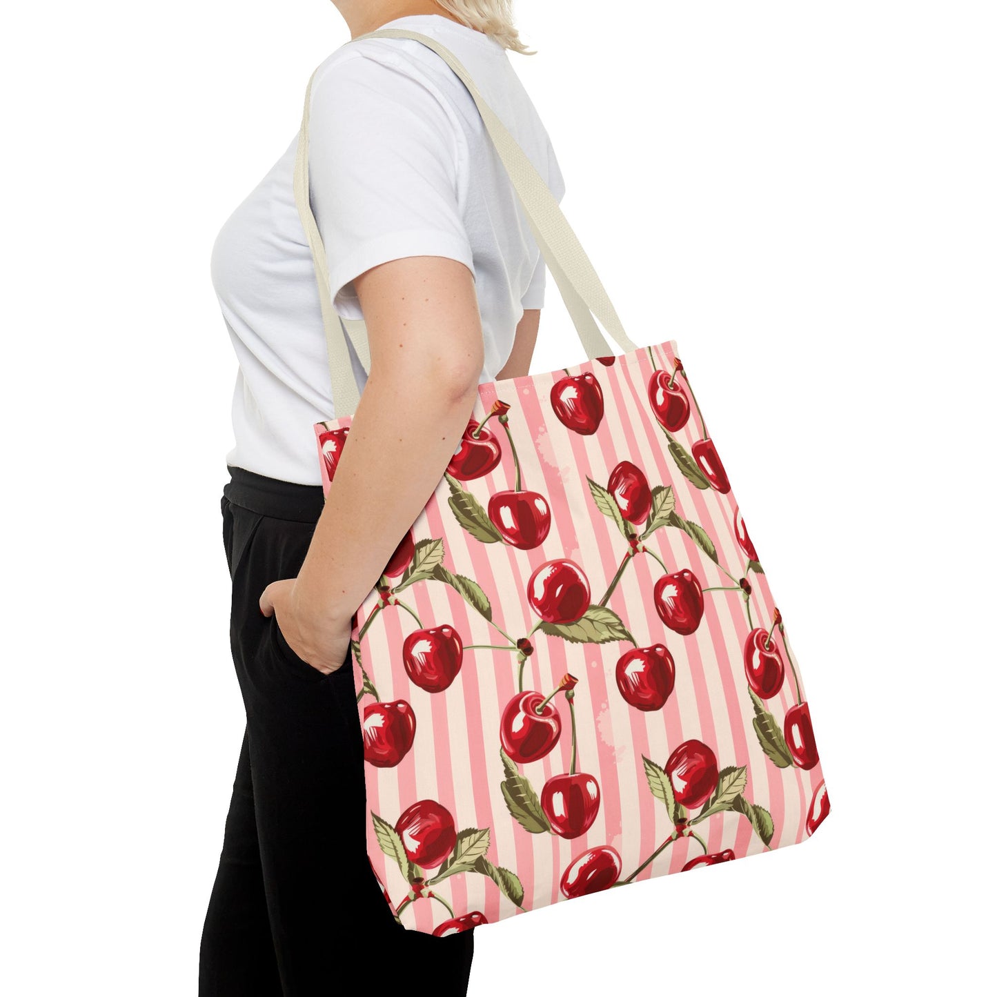 Blossom Cherry. Tote Bag for Everyday Use