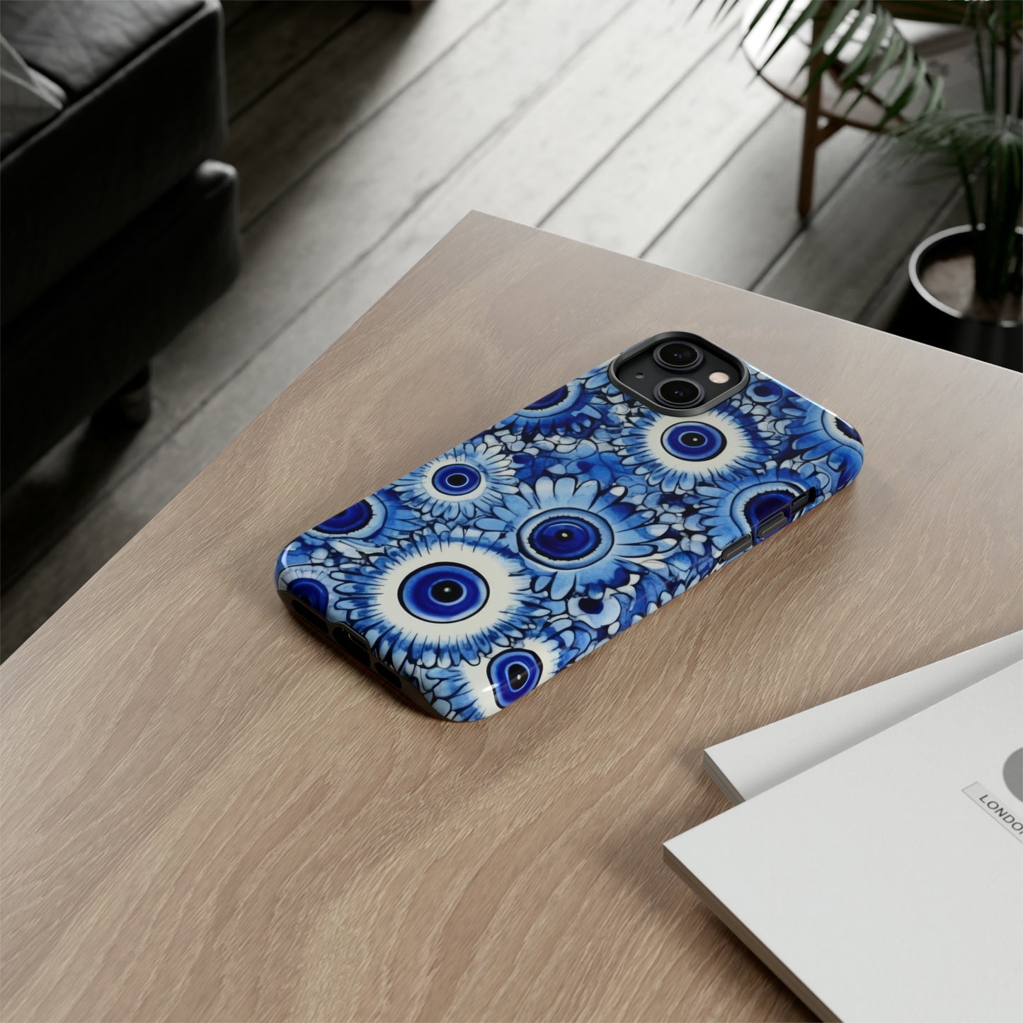 Portentous Pupil. Evil eye Inspired phone case. – Artistic Expression Meets Protection. Tough Cases
