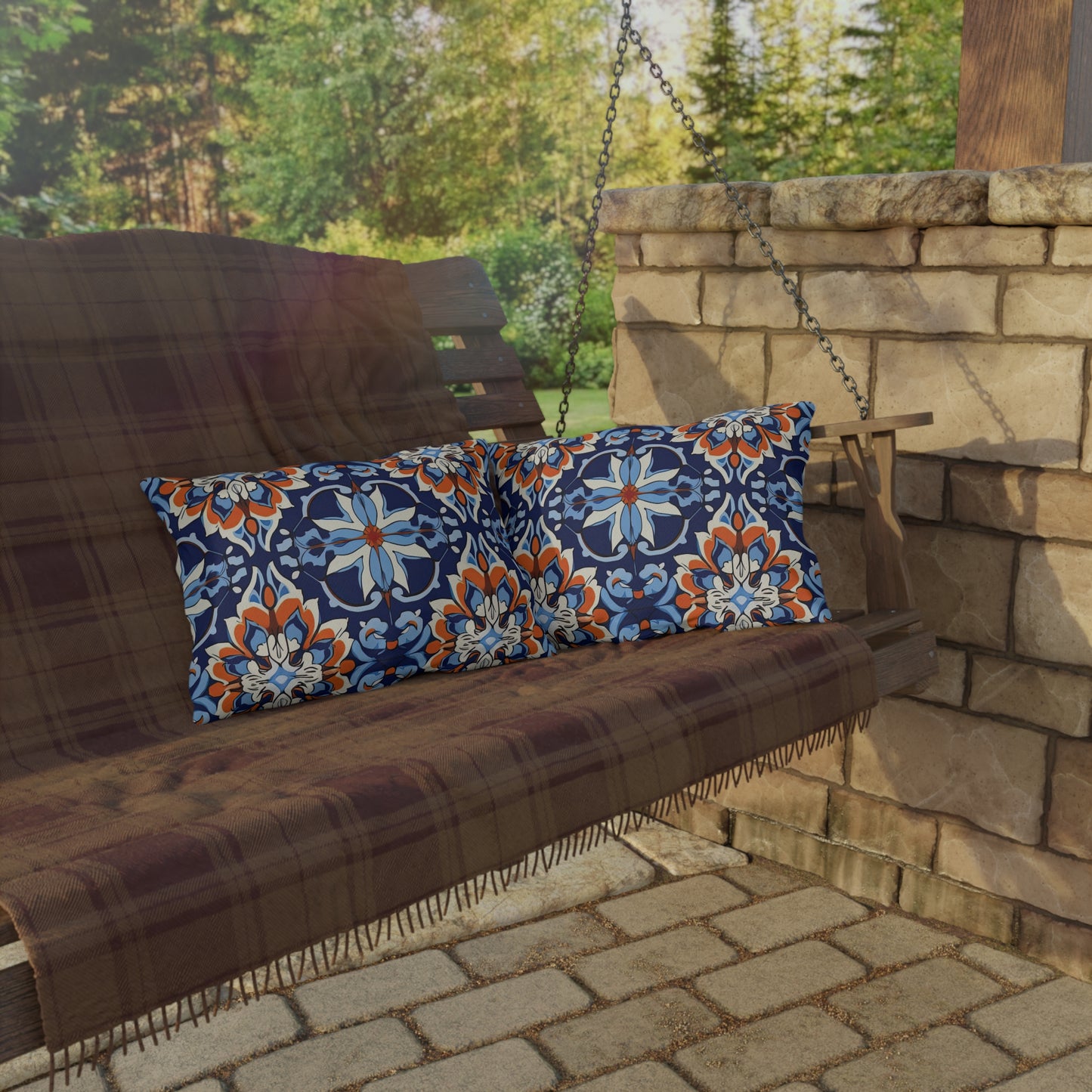 Souk Shadows Sonata. Outdoor Pillows