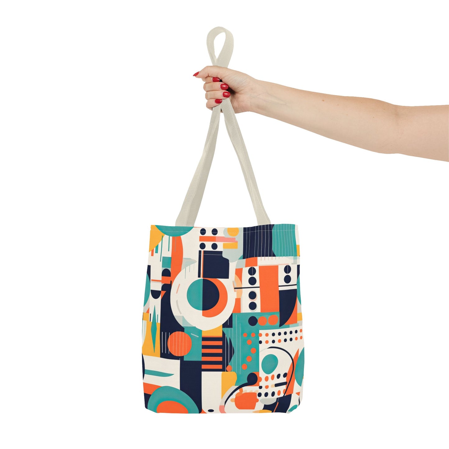 Echoes of the Analog Future. Tote Bag for Everyday Use