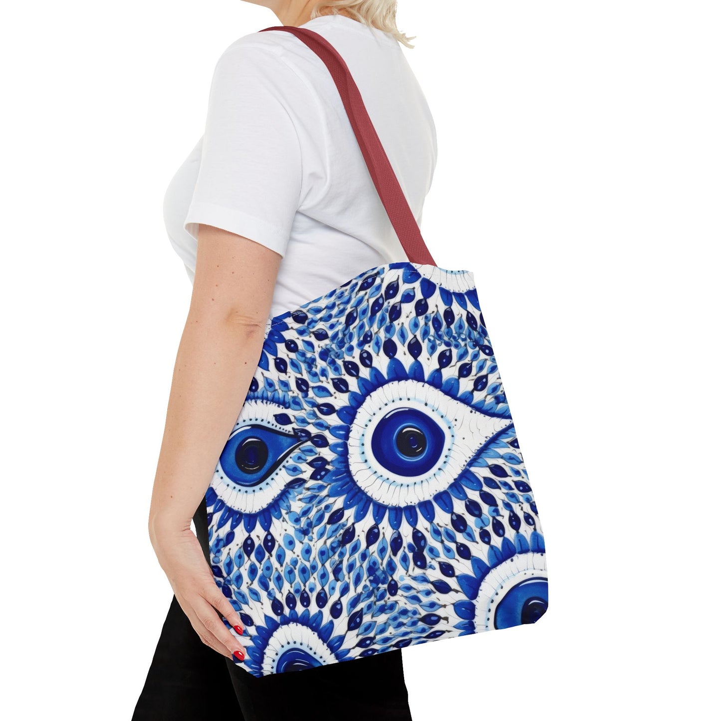 Enigmatic Gaze. Tote Bag for Everyday Use