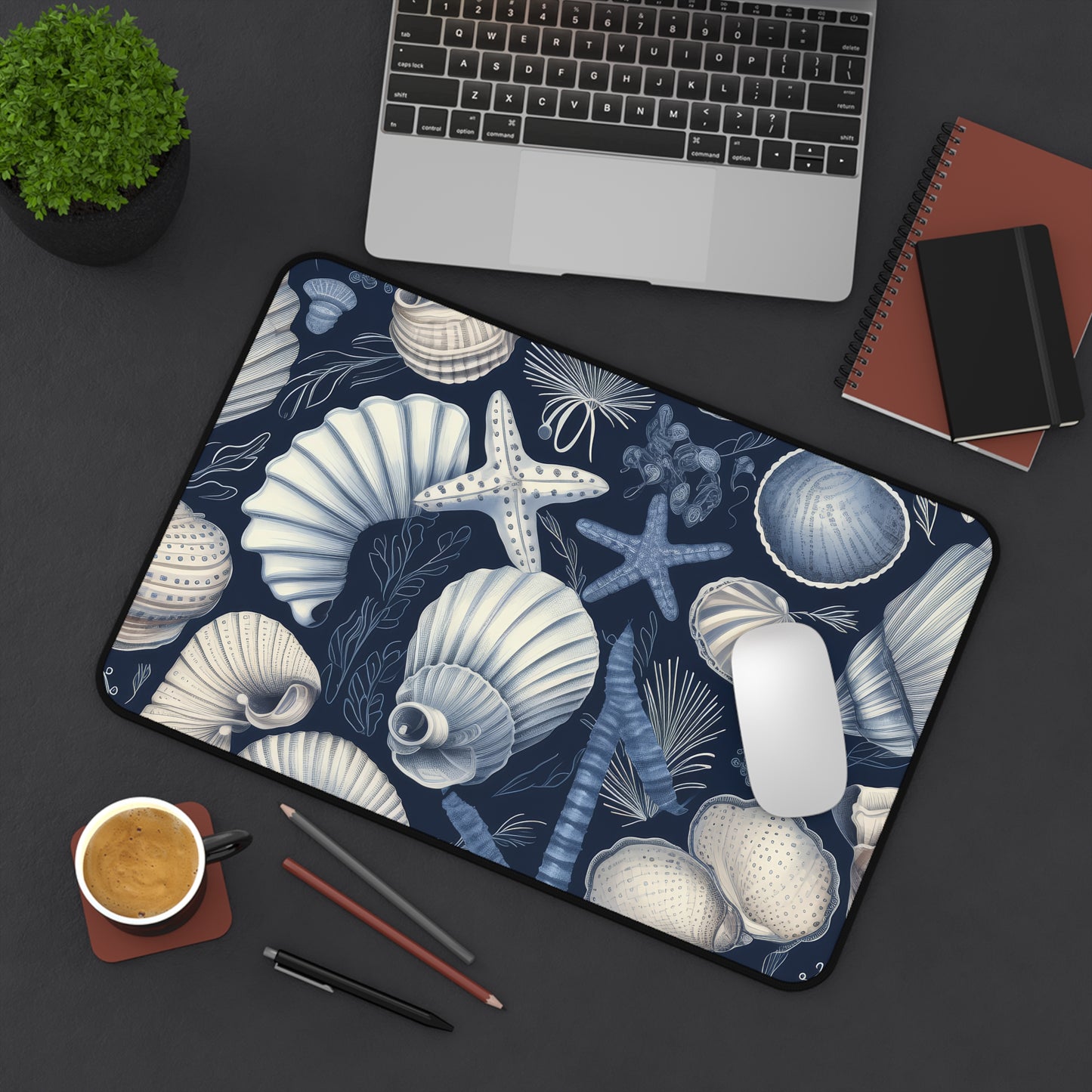 Sea Dive. Desk Mat - Stylish Office Organizer