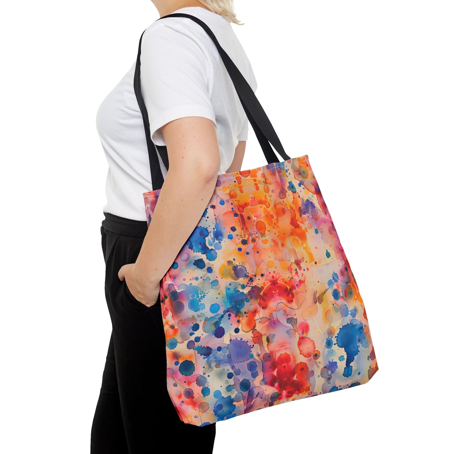 Hamsa Radiance. Tote Bag for Everyday Use