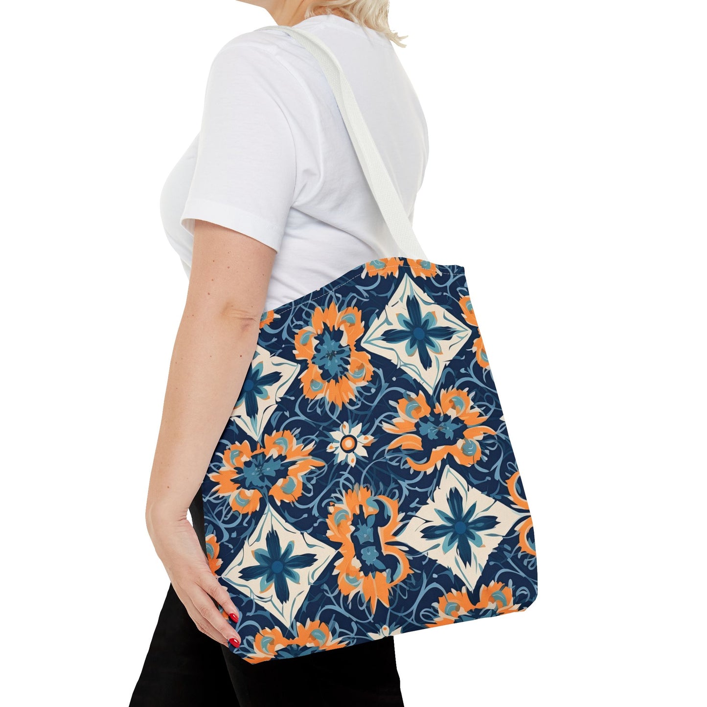 Velvet Veil Vision. Tote Bag for Everyday Use