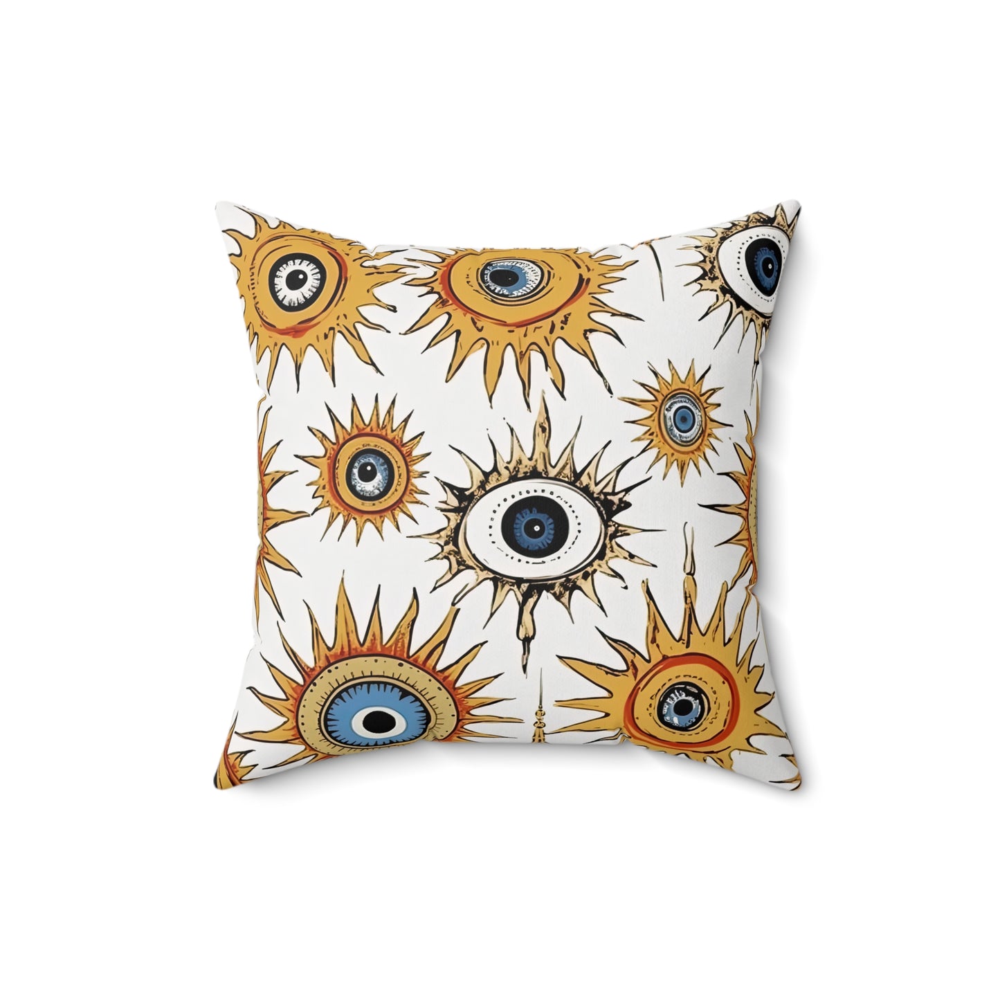 Ethereal Eyeful.Spun Polyester Square Pillow