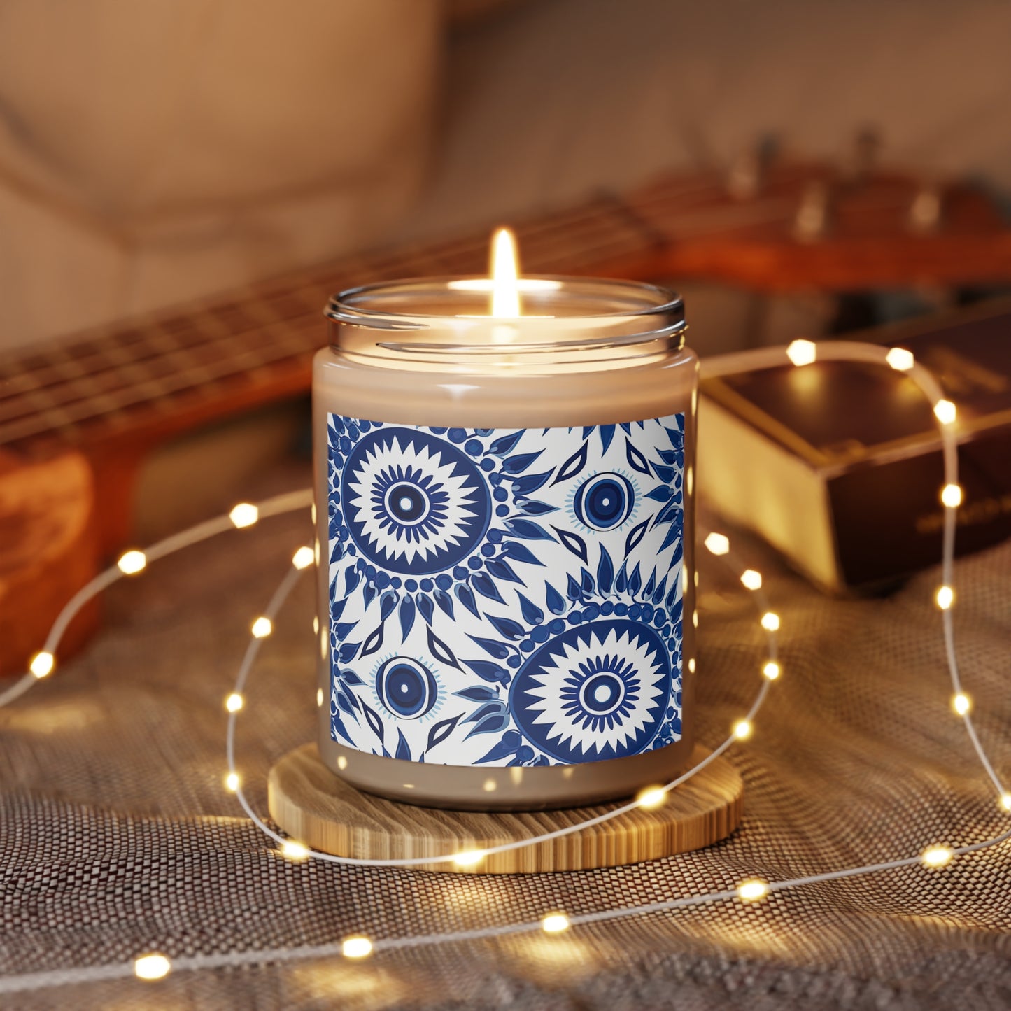 Cursed Charms. Evil Eye Candle – Burn Bright with Original Protective Energy. Scented Candle, 9oz