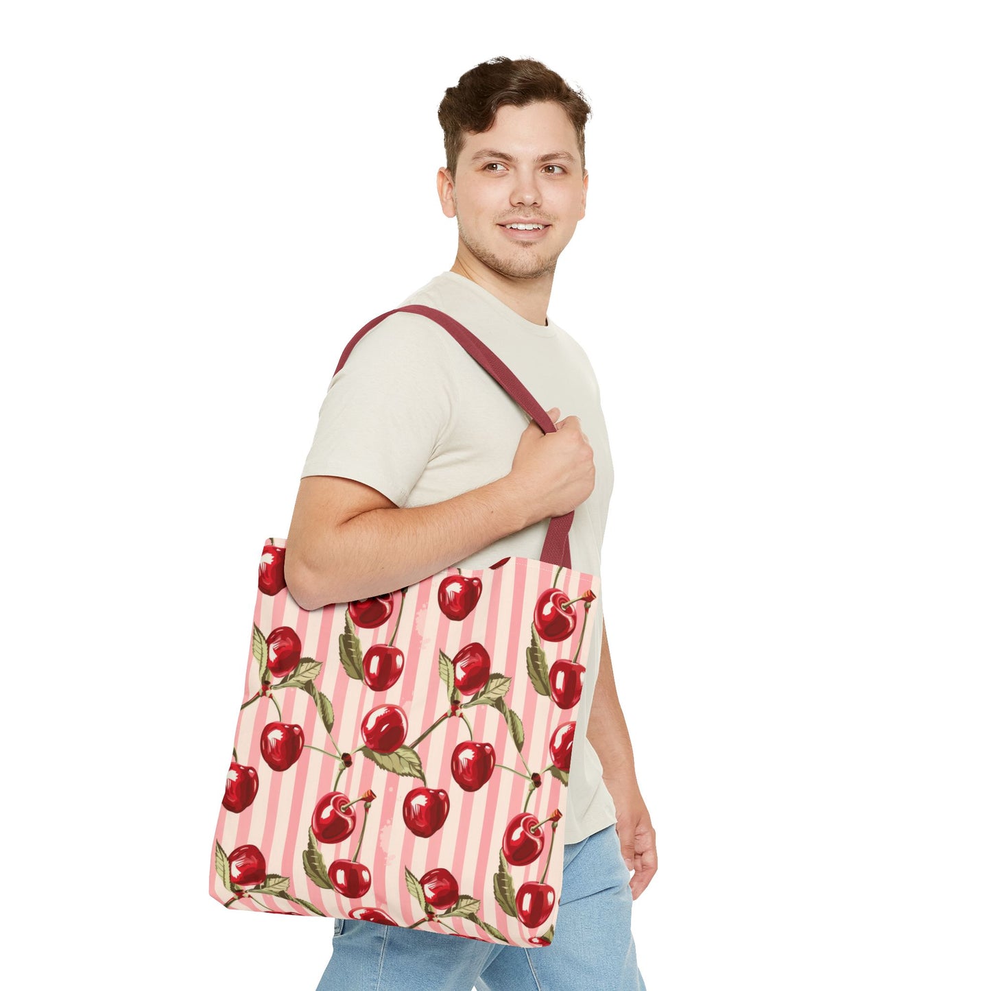 Blossom Cherry. Tote Bag for Everyday Use