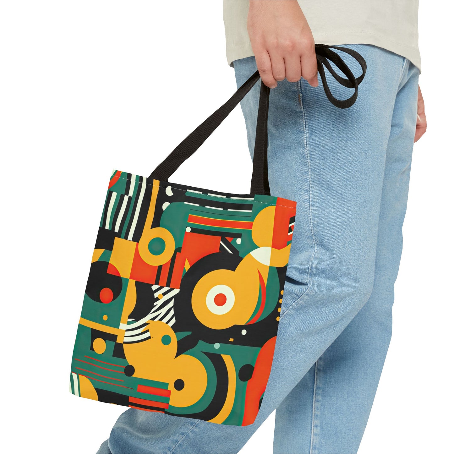 Galactic Groove. Tote Bag for Everyday Use