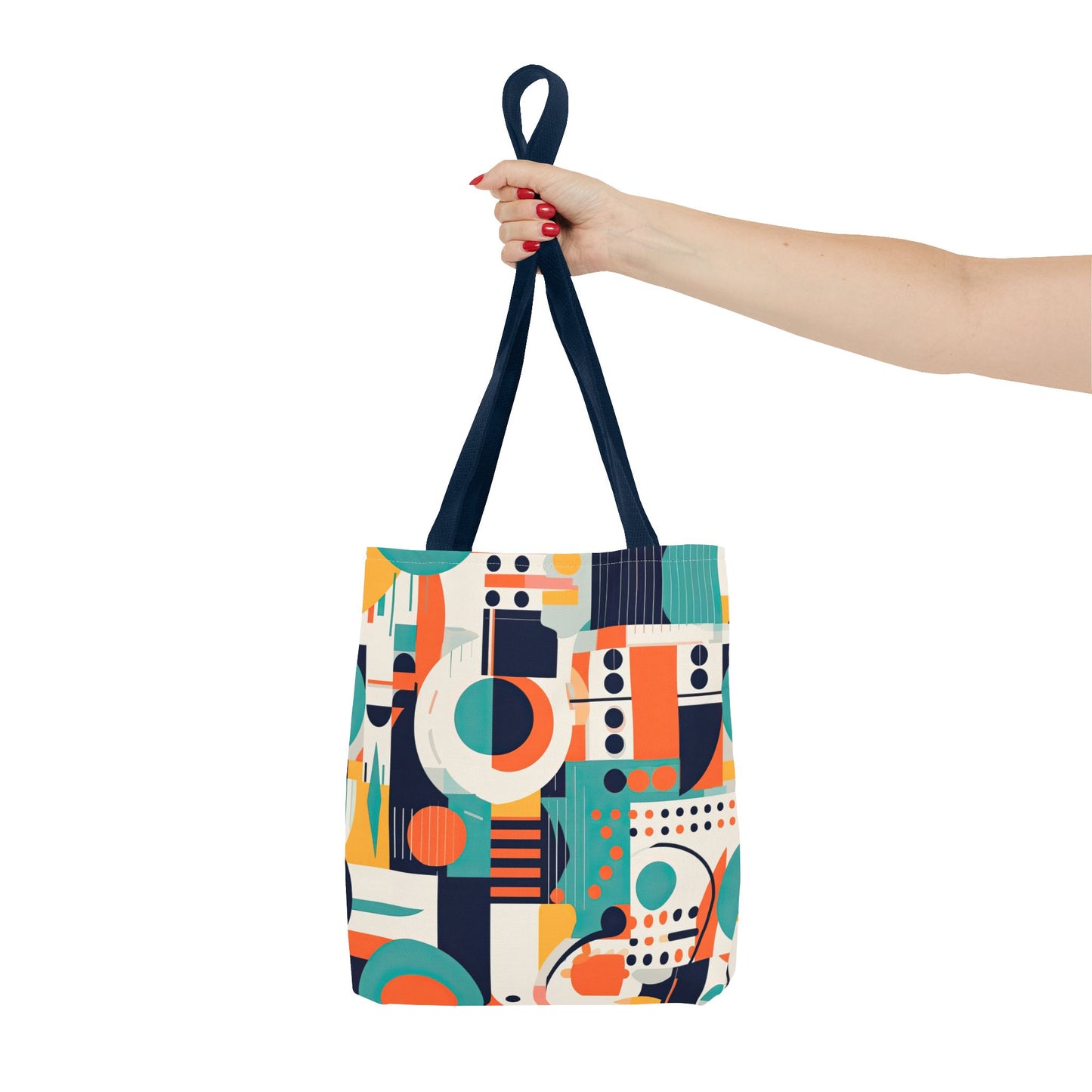 Echoes of the Analog Future. Tote Bag for Everyday Use