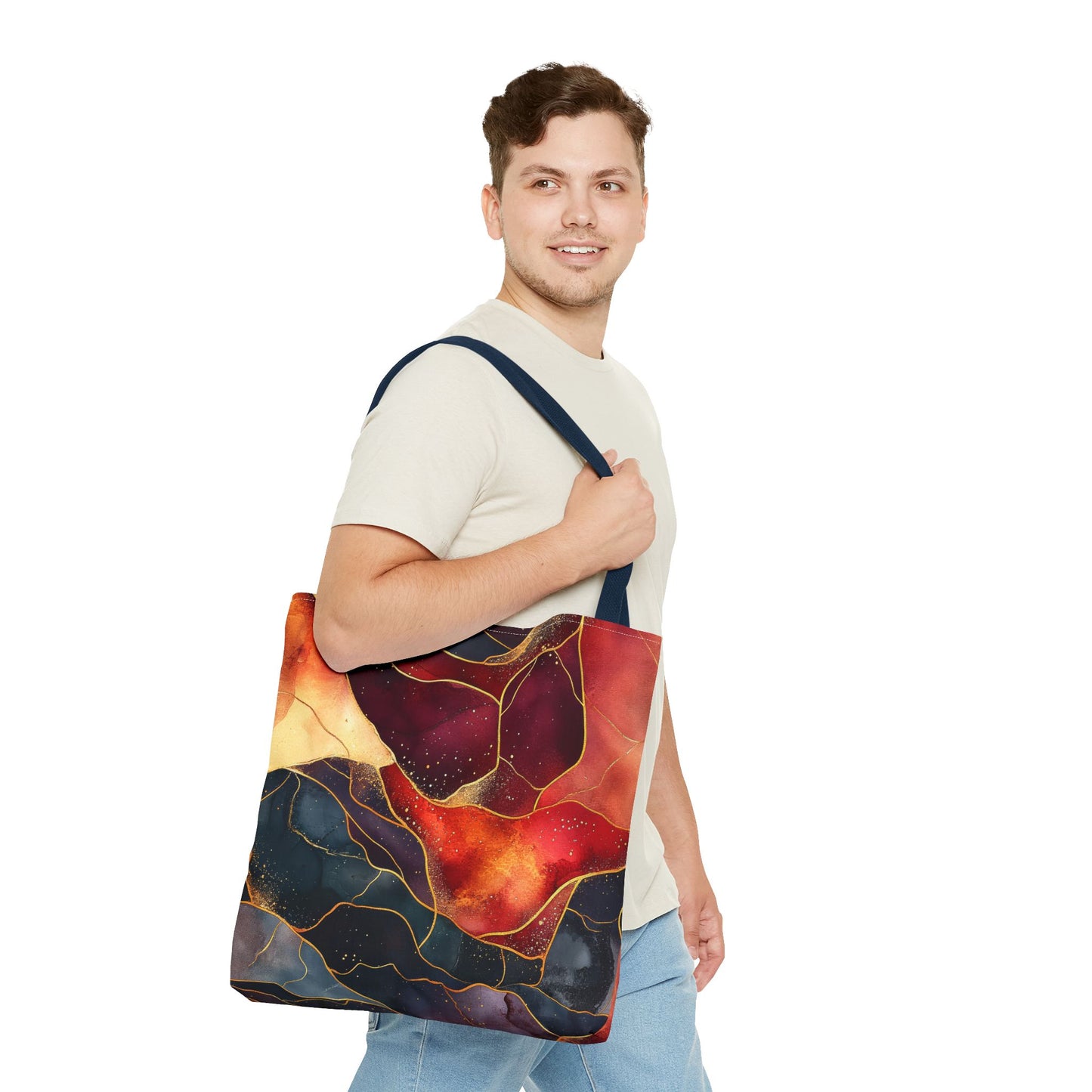 Velvet Cherry. Tote Bag for Everyday Use