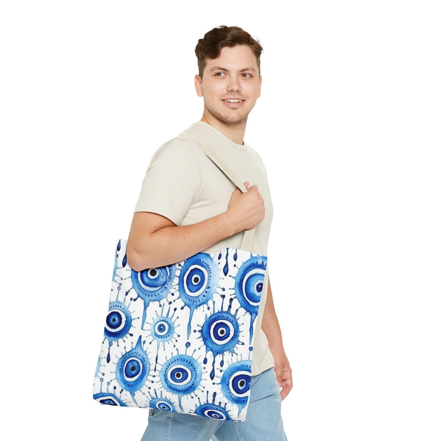 Evil Eye Cry. Tote Bag for Everyday Use