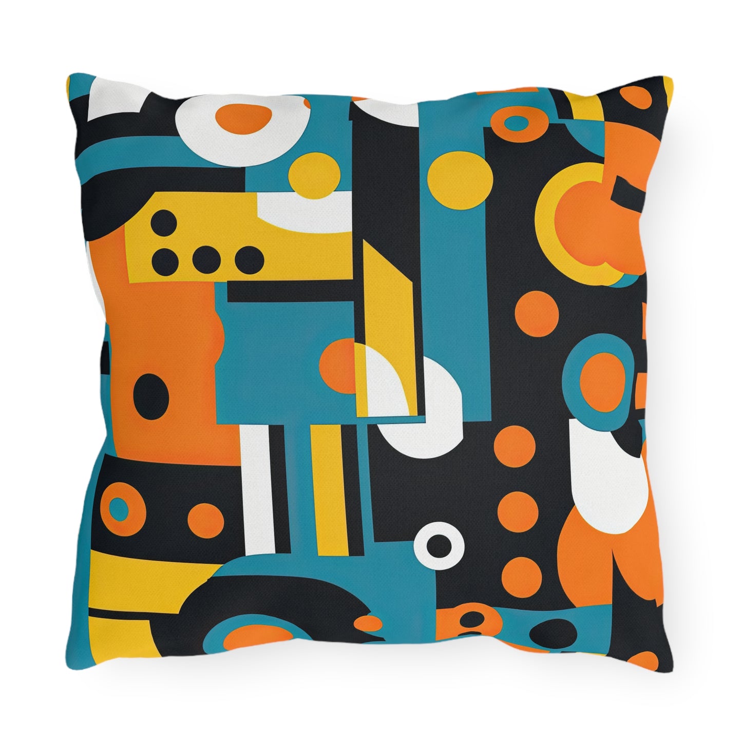 Analog Alchemy. Retro Pop Art Outdoor Pillows