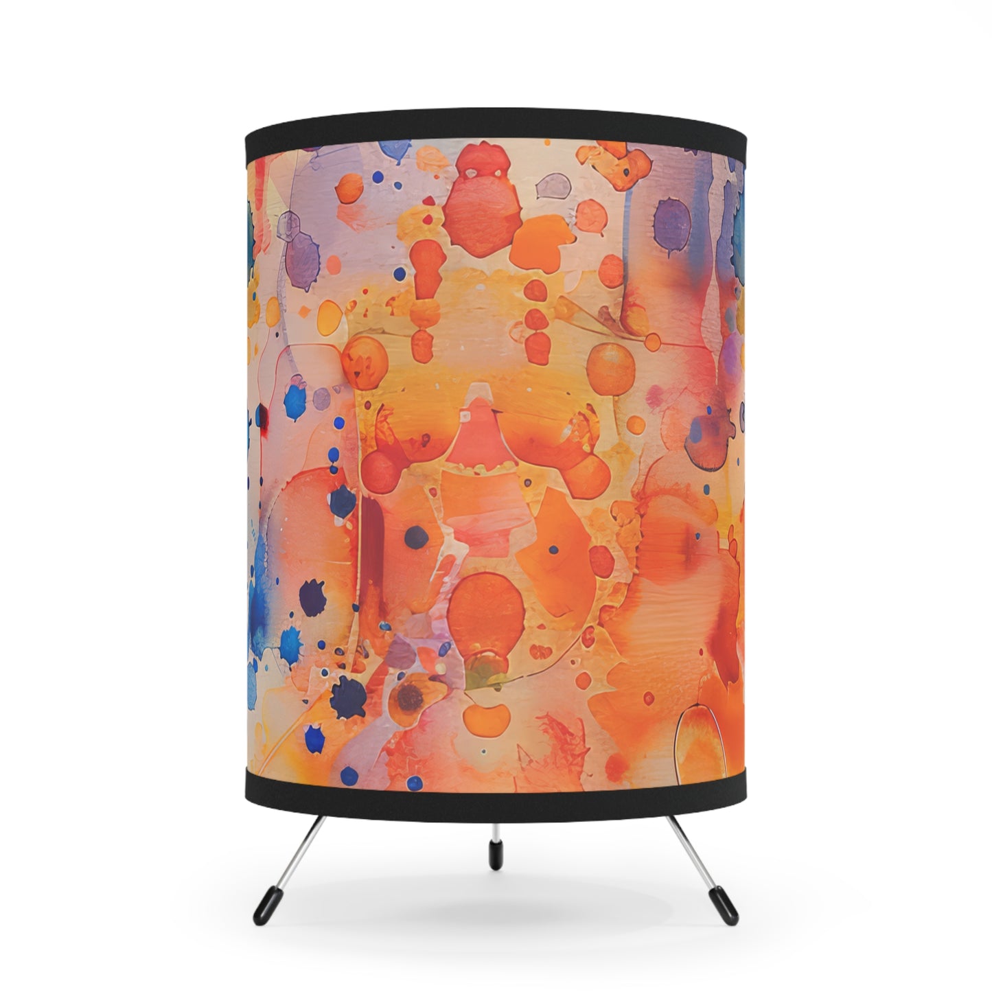 Hamsa Radiance Rainbow-. Modern Tripod Lamp