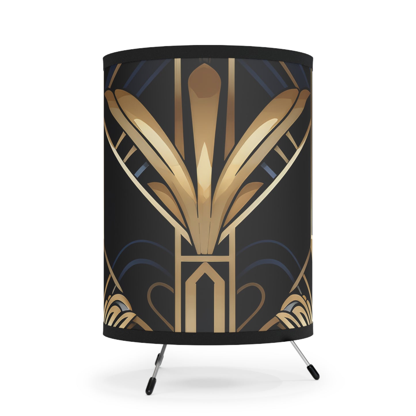Deco Luxe II. Modern Tripod Lamp