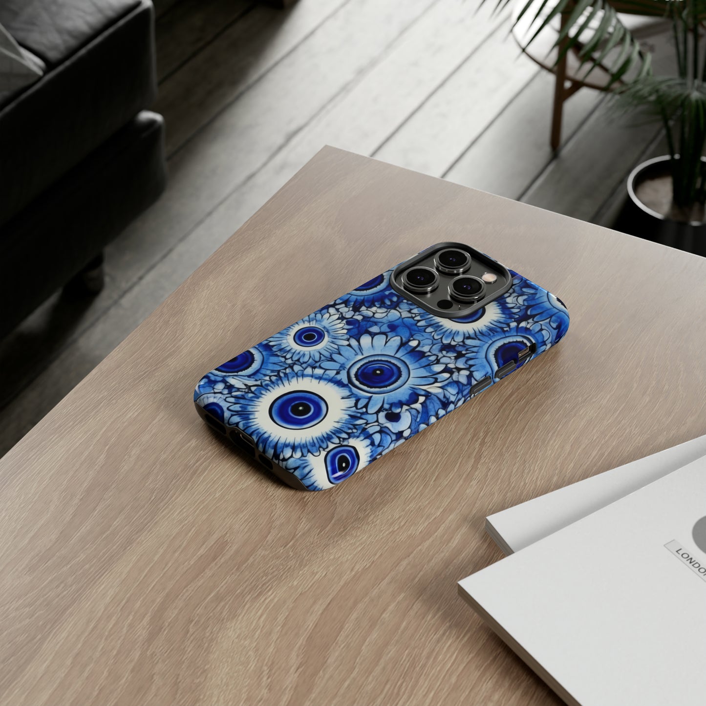 Portentous Pupil. Evil eye Inspired phone case. – Artistic Expression Meets Protection. Tough Cases